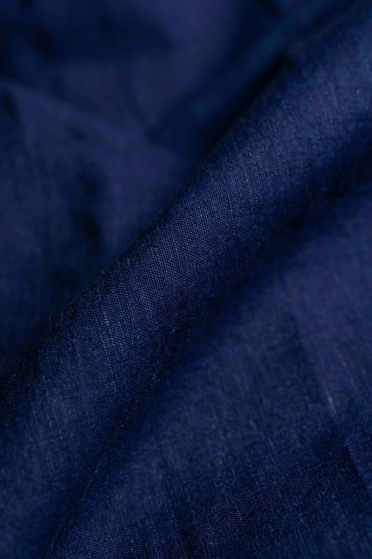 Linen & Cotton in Indigo Dye Shirting - Yoo's Club