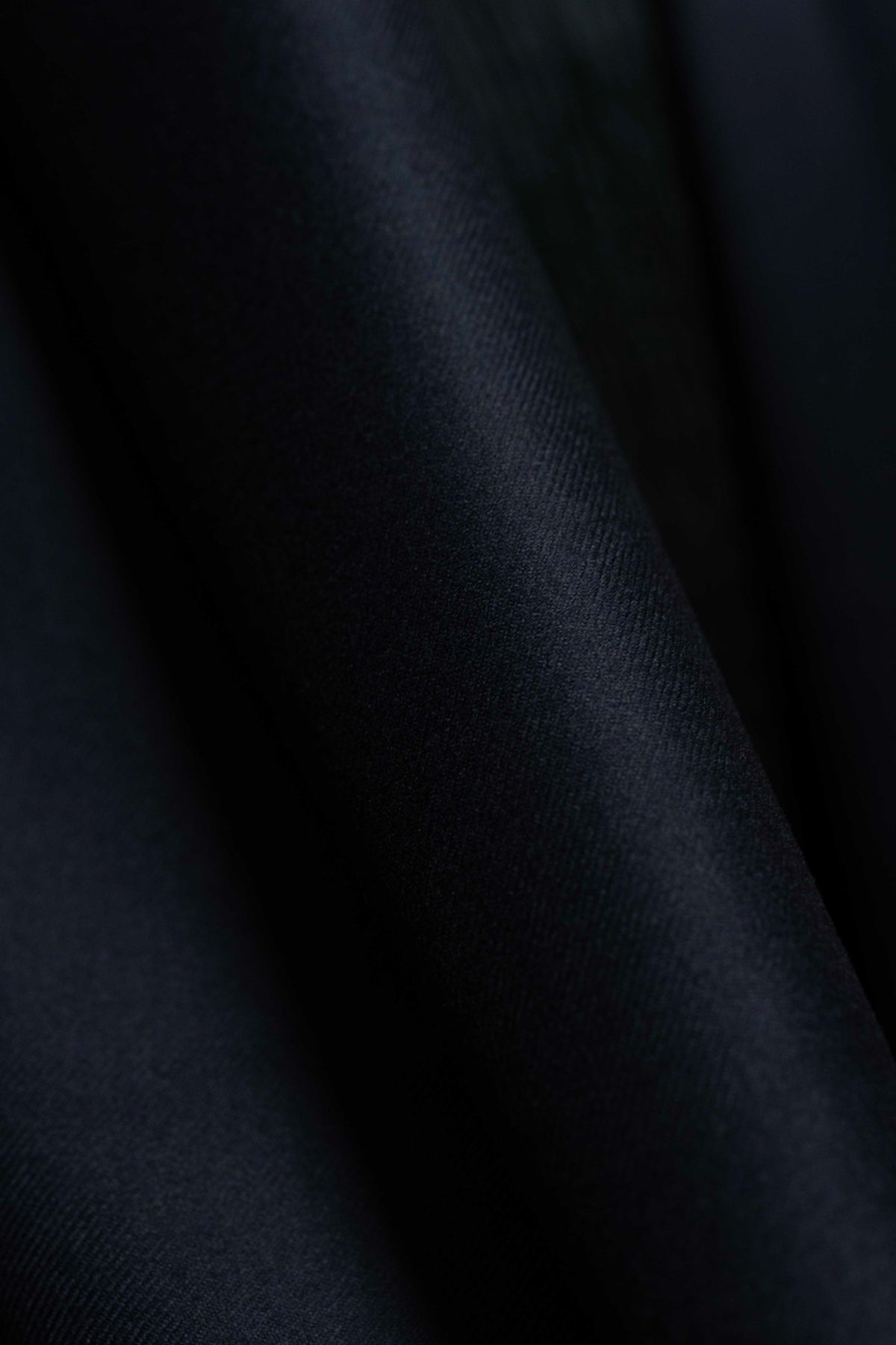 Men Suit fabric from UK in Dark Navy 100's Flannel Wool - 1.7m - Yoo's Club