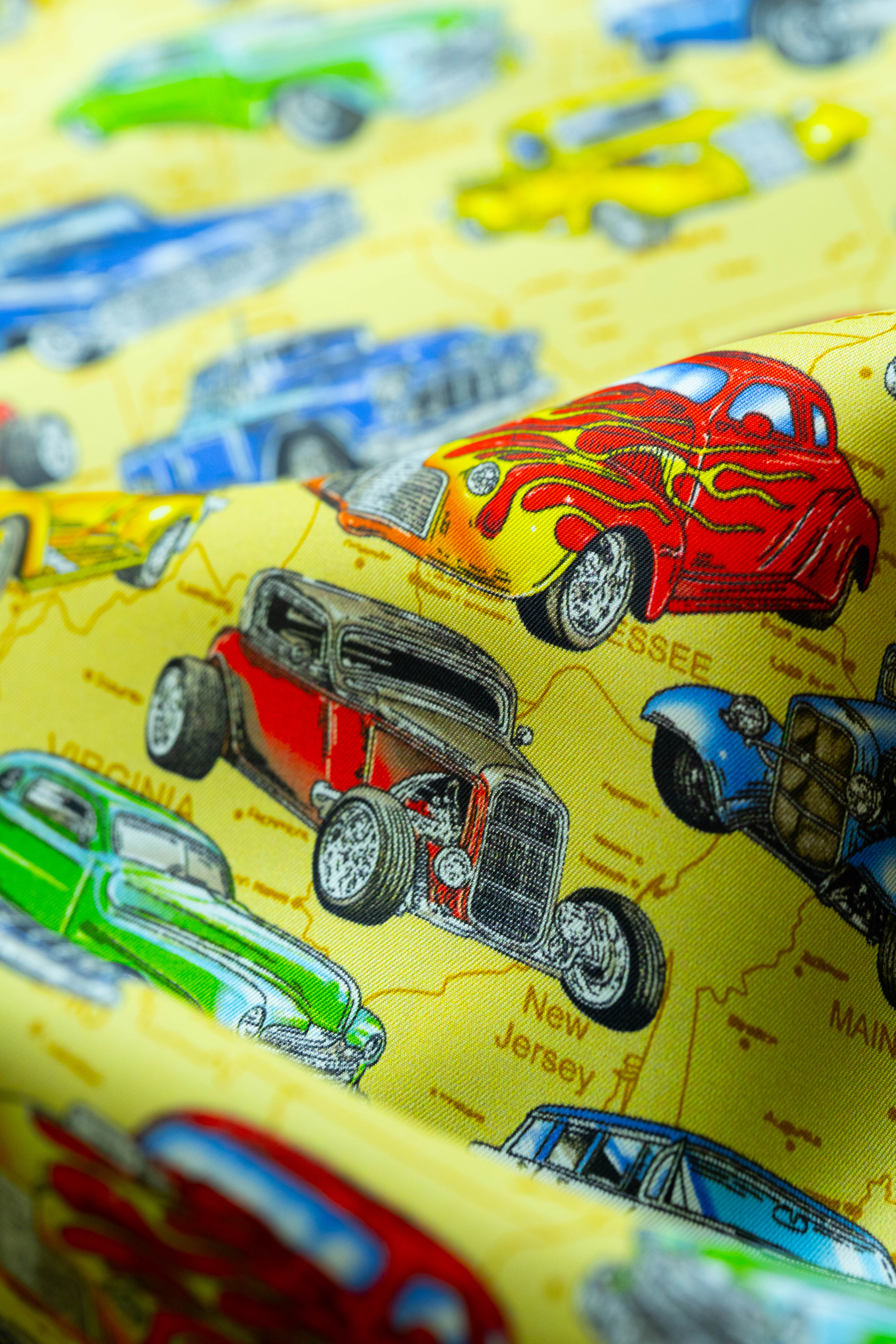 Bemberg Lining - P1514 Retro Car