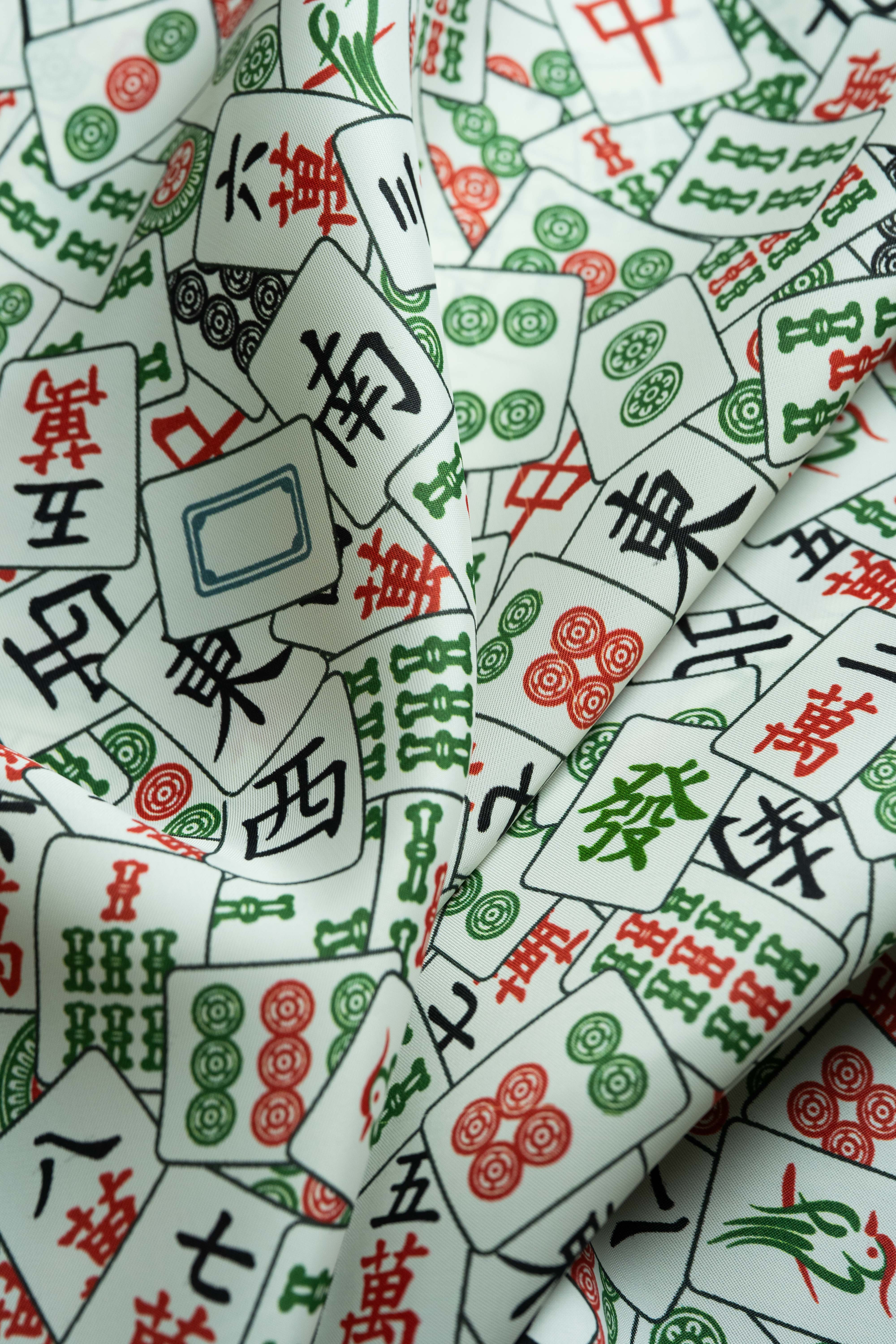 Bemberg Lining - P1517 Mahjong