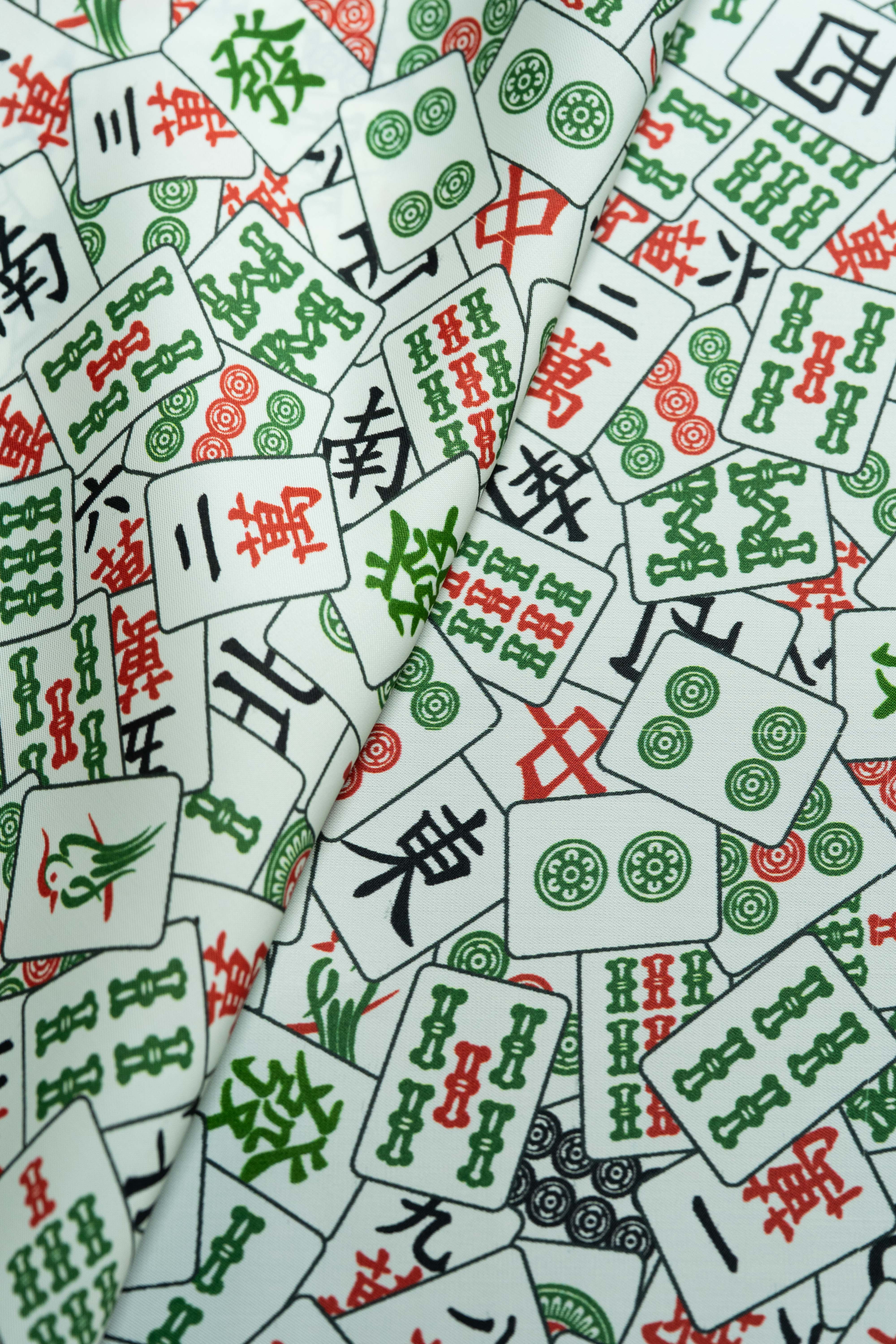 Bemberg Lining - P1517 Mahjong