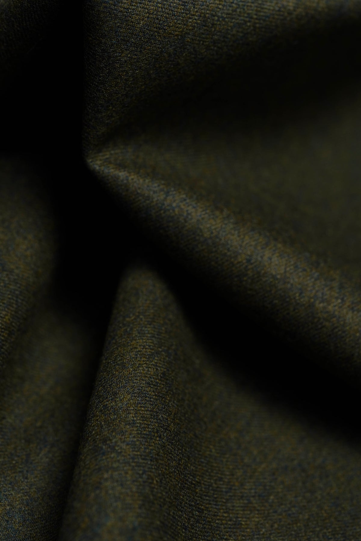 Pure Wool Jacketing in Brunt Olive (76061)Yoo's Club