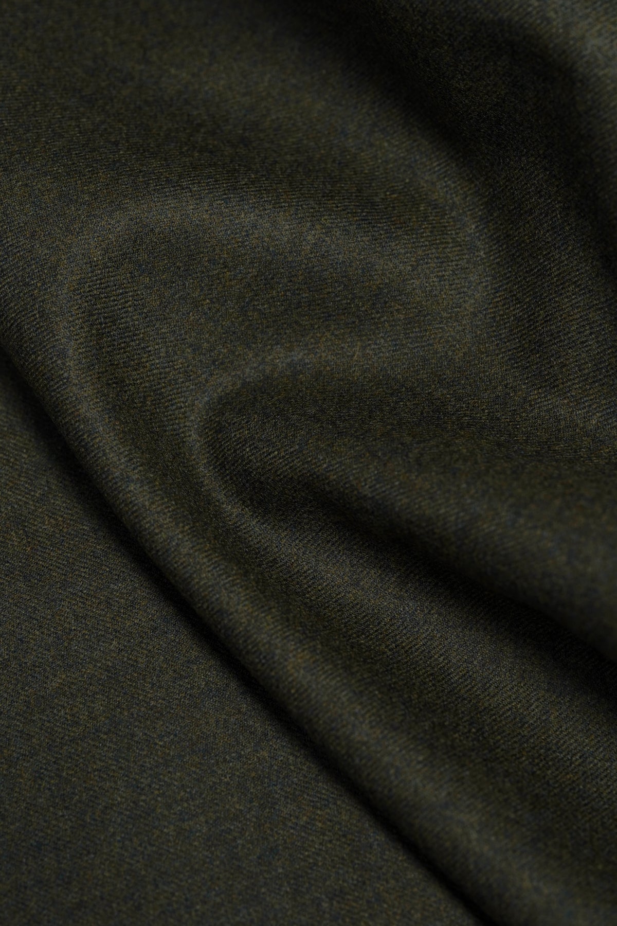 Pure Wool Jacketing in Brunt Olive (76061)Yoo's Club