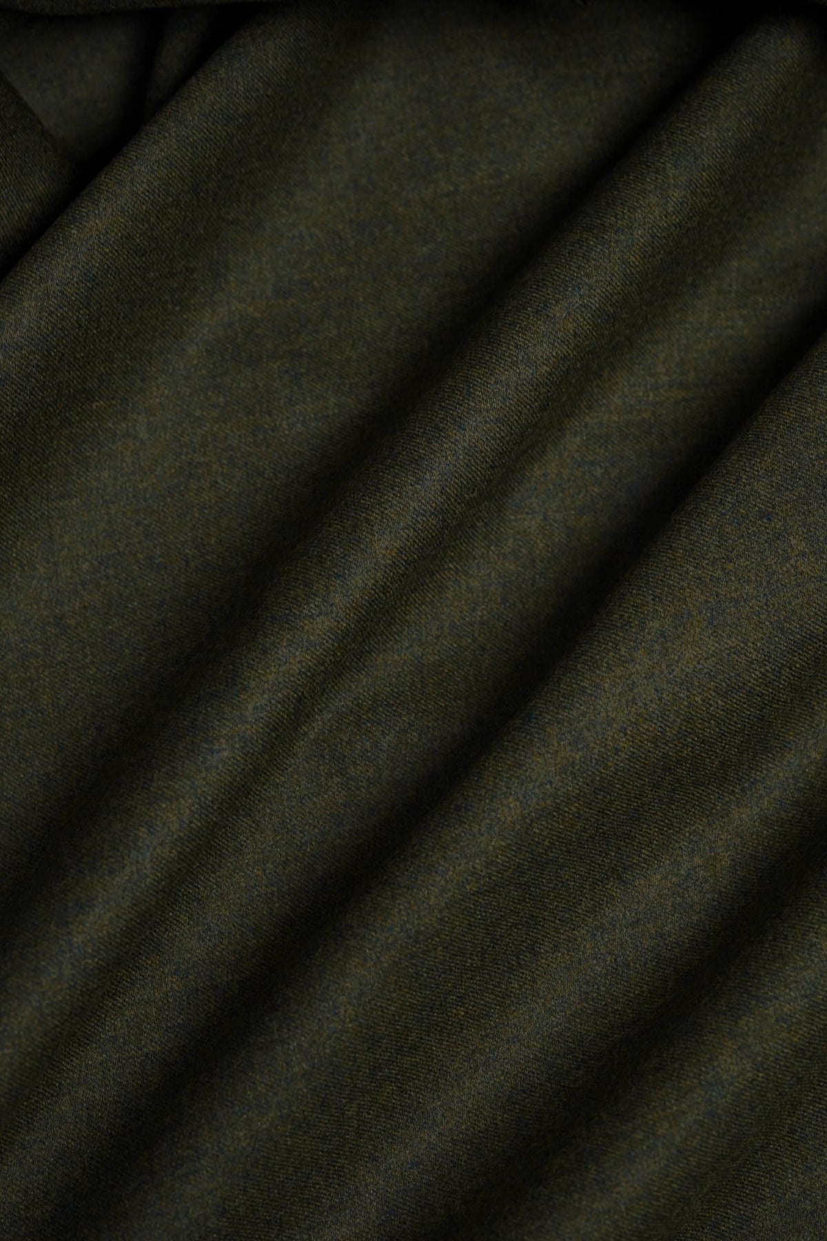 Pure Wool Jacketing in Brunt Olive (76061)Yoo's Club