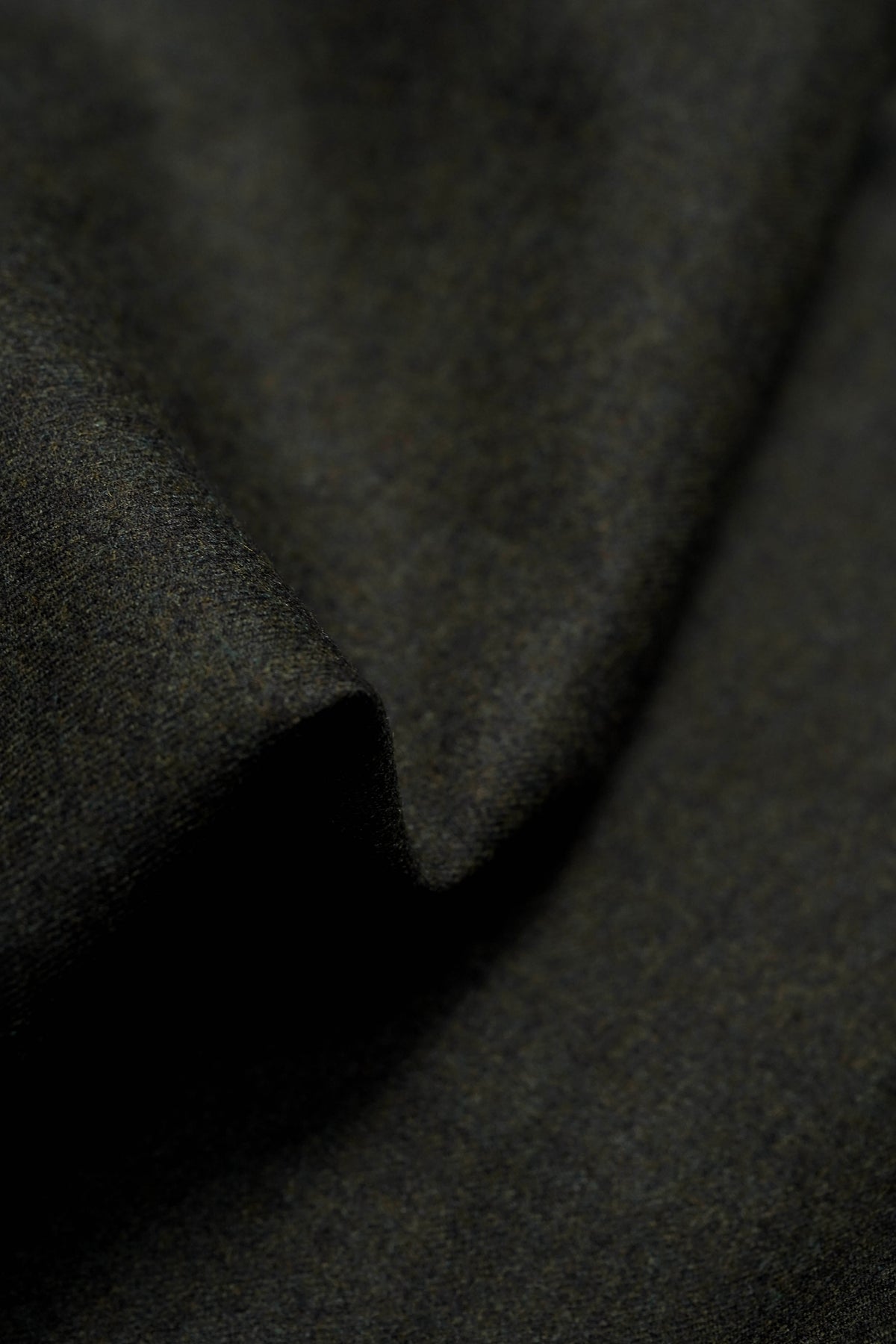 Pure Wool Jacketing in Dark Burnt Olive (76048)Yoo's Club