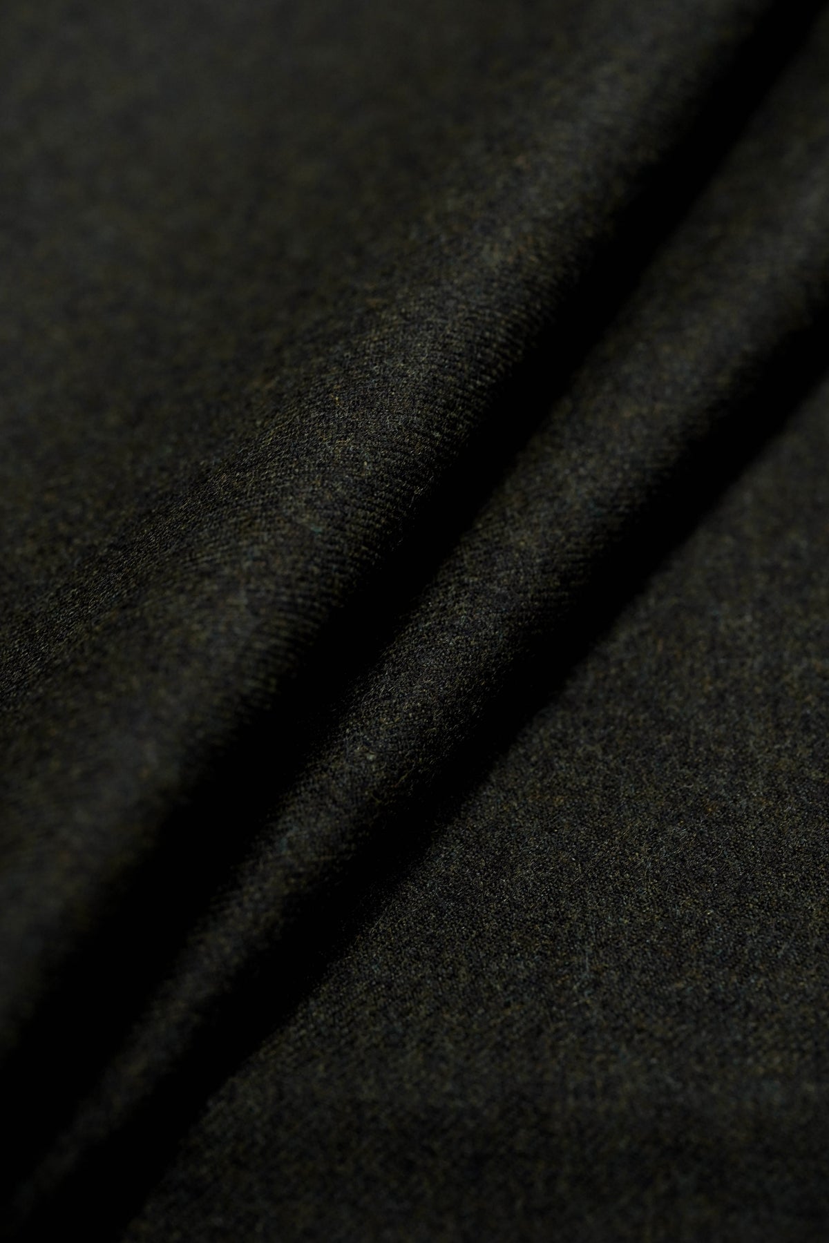 Pure Wool Jacketing in Dark Burnt Olive (76048)Yoo's Club