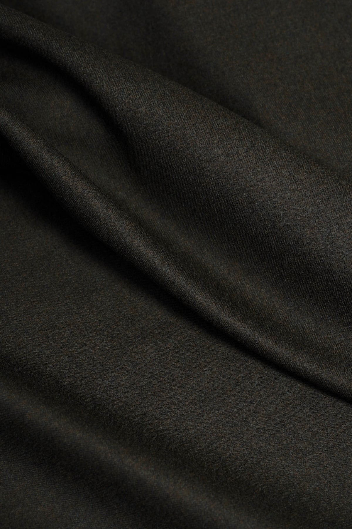 Pure Wool Jacketing in Dark Taupe Green (76064)Yoo's Club