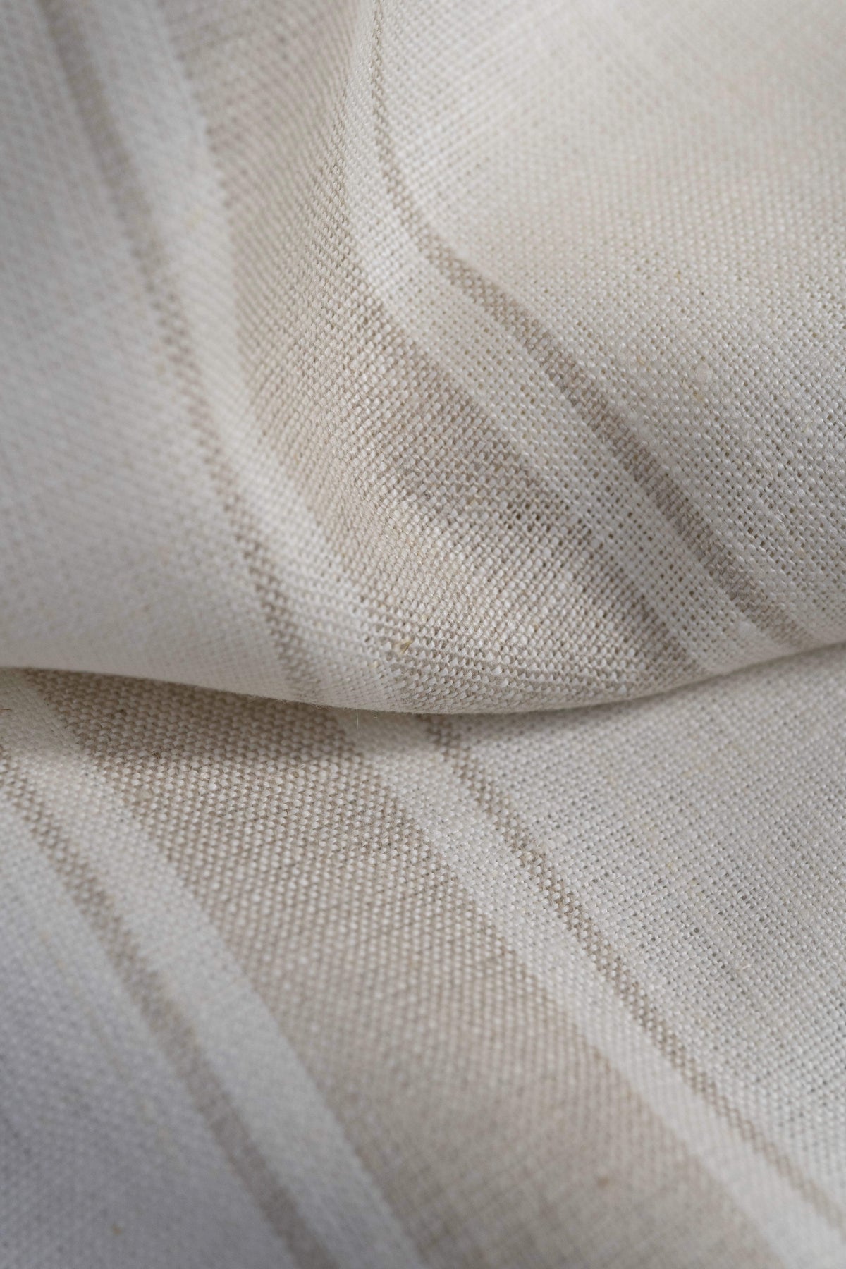 Spence Bryson 13cm Stripe Basketweave Linen