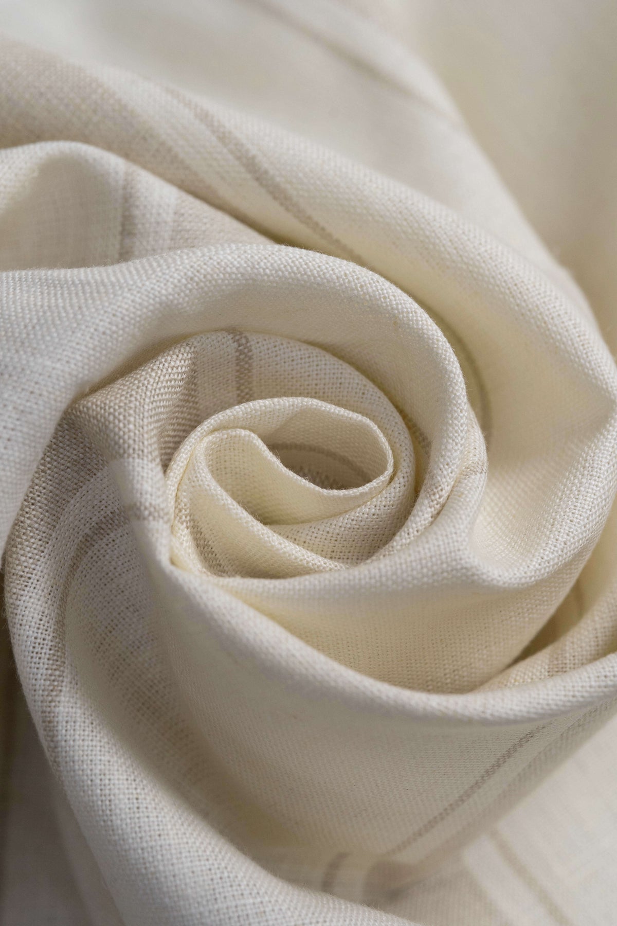 Spence Bryson 13cm Stripe Basketweave Linen