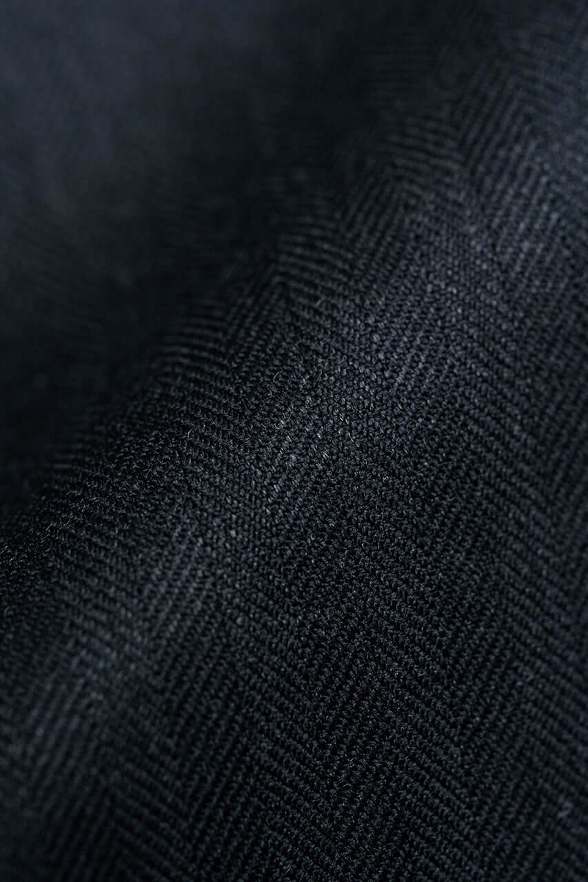 Super 170's & Cashmere Dark Charcoal Suiting from Bower Roebuck - Yoo's Club
