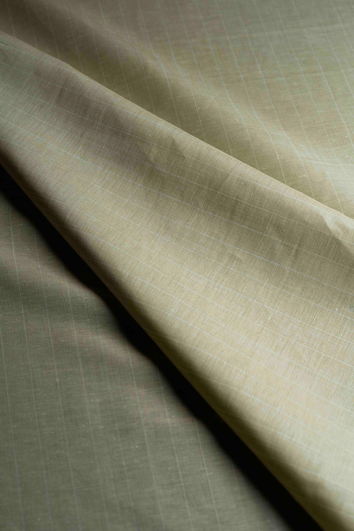 Tessilstrona Beige Stripe Wool & Linen Suit Fabric (664053)-3.5m - Yoo's Club
