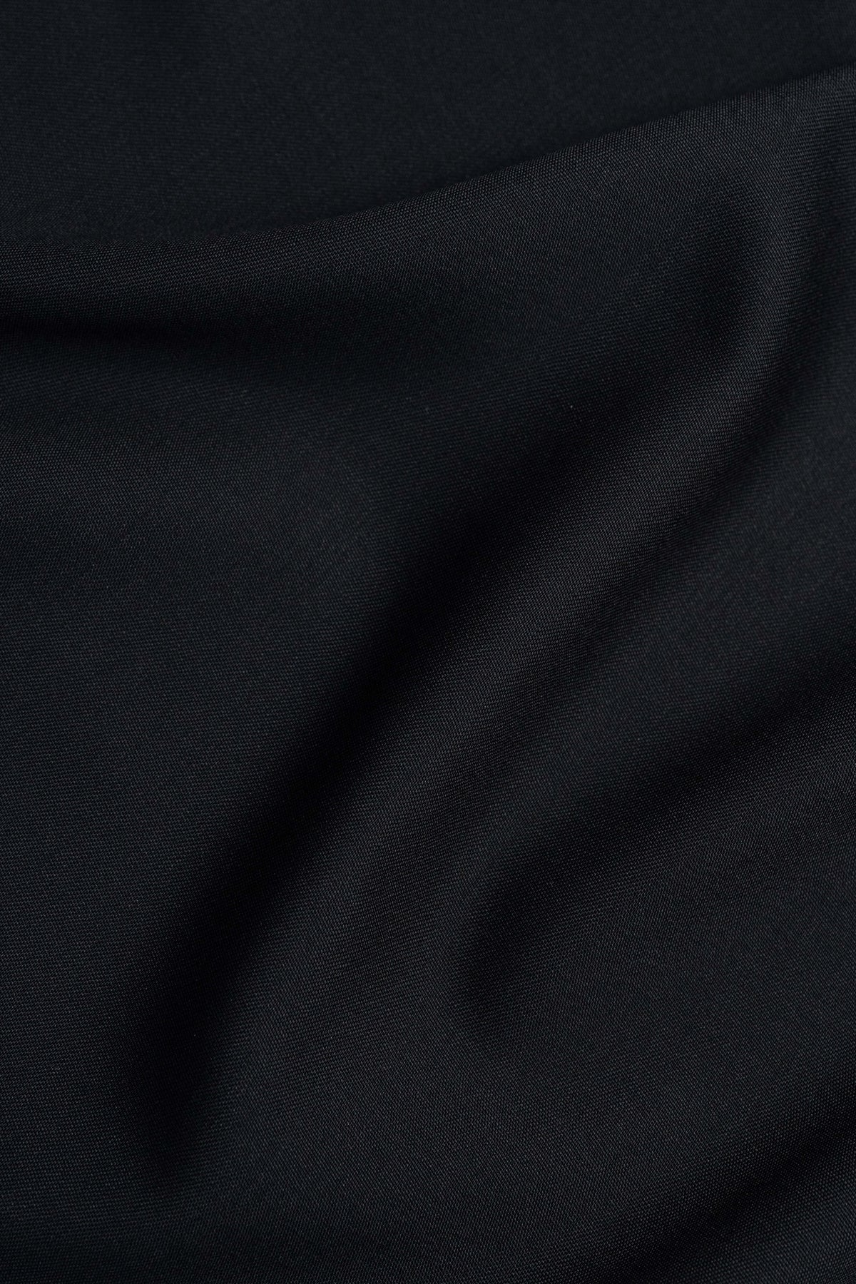 VBC Black Barathea Wool & Kid Mohair Suiting Fabric - Yoo's Club