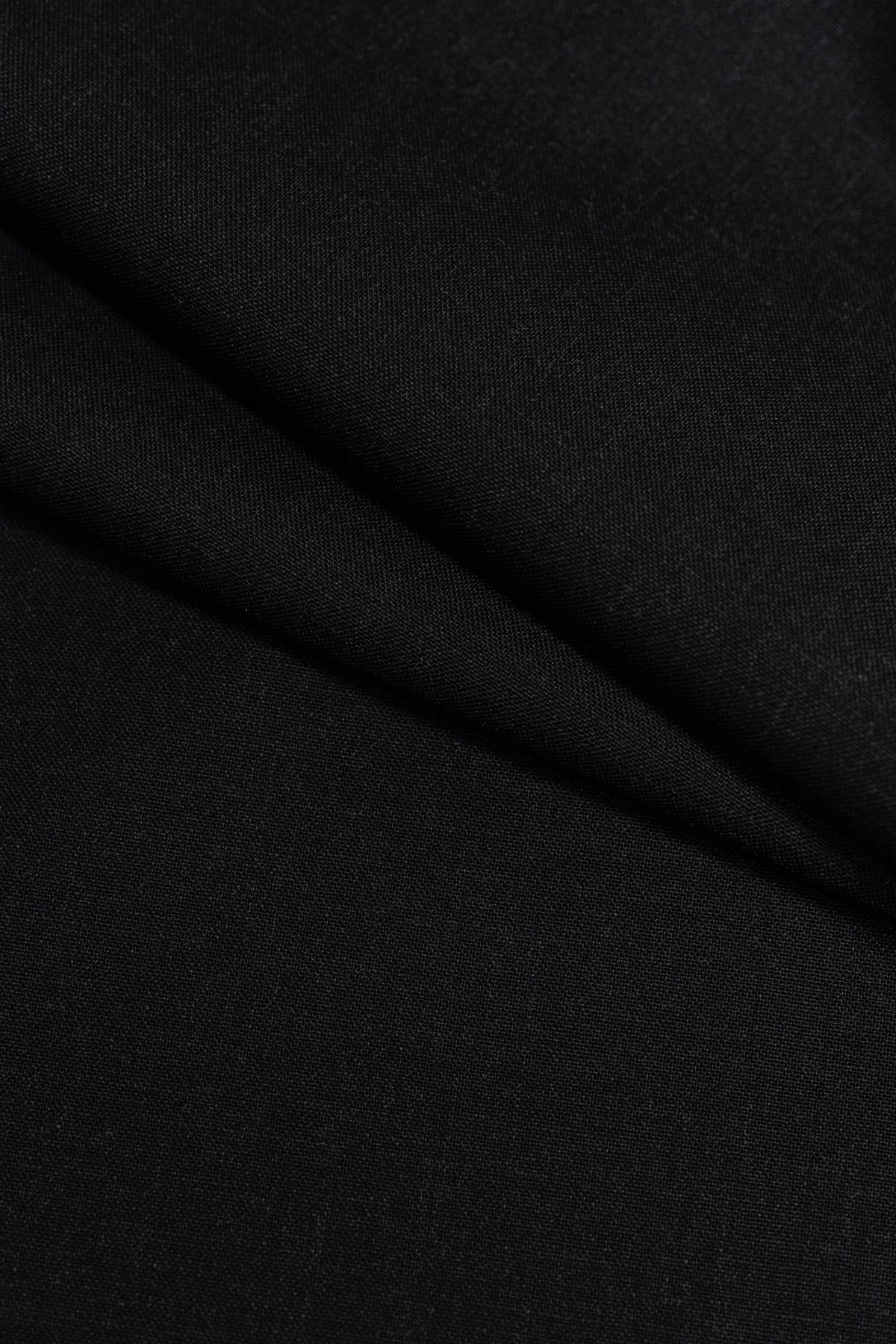 VBC Black Super 120's Tropical Wool Suit Fabric