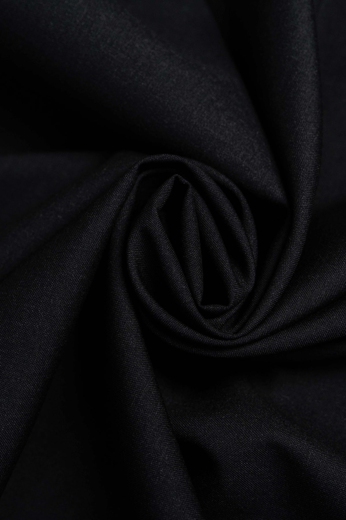 VBC Black Super 120's Tropical Wool Suit Fabric