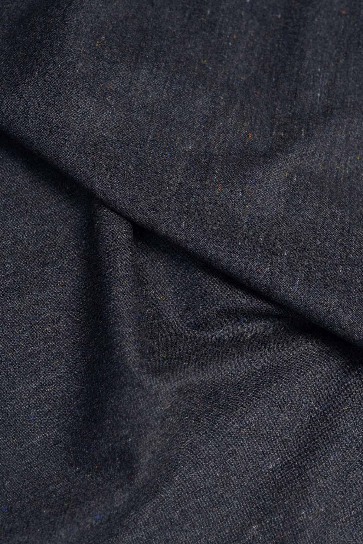 VBC Dark Grey Wool Silk Suit Jacketing Fabric - Yoo's Club
