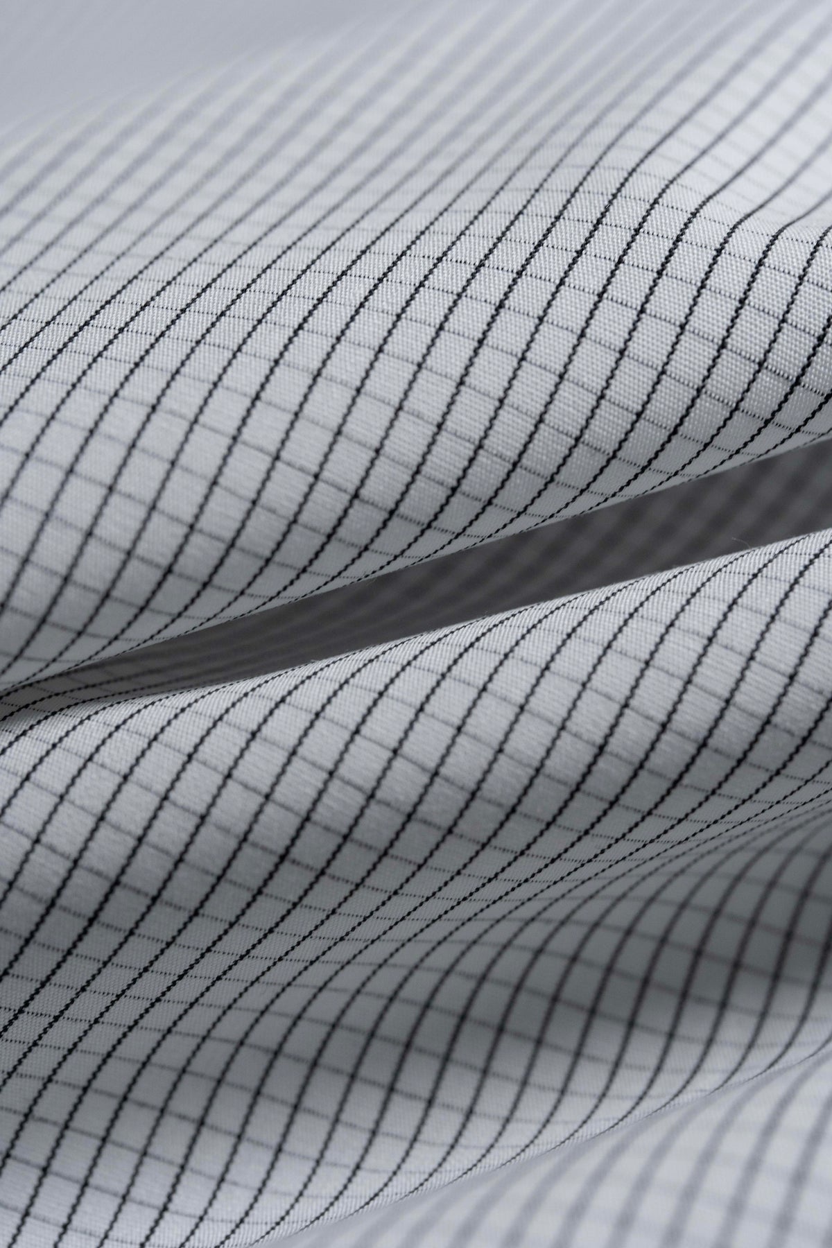 White Check Easy Care Shirt Fabric - (ST-006) - Yoo's Club