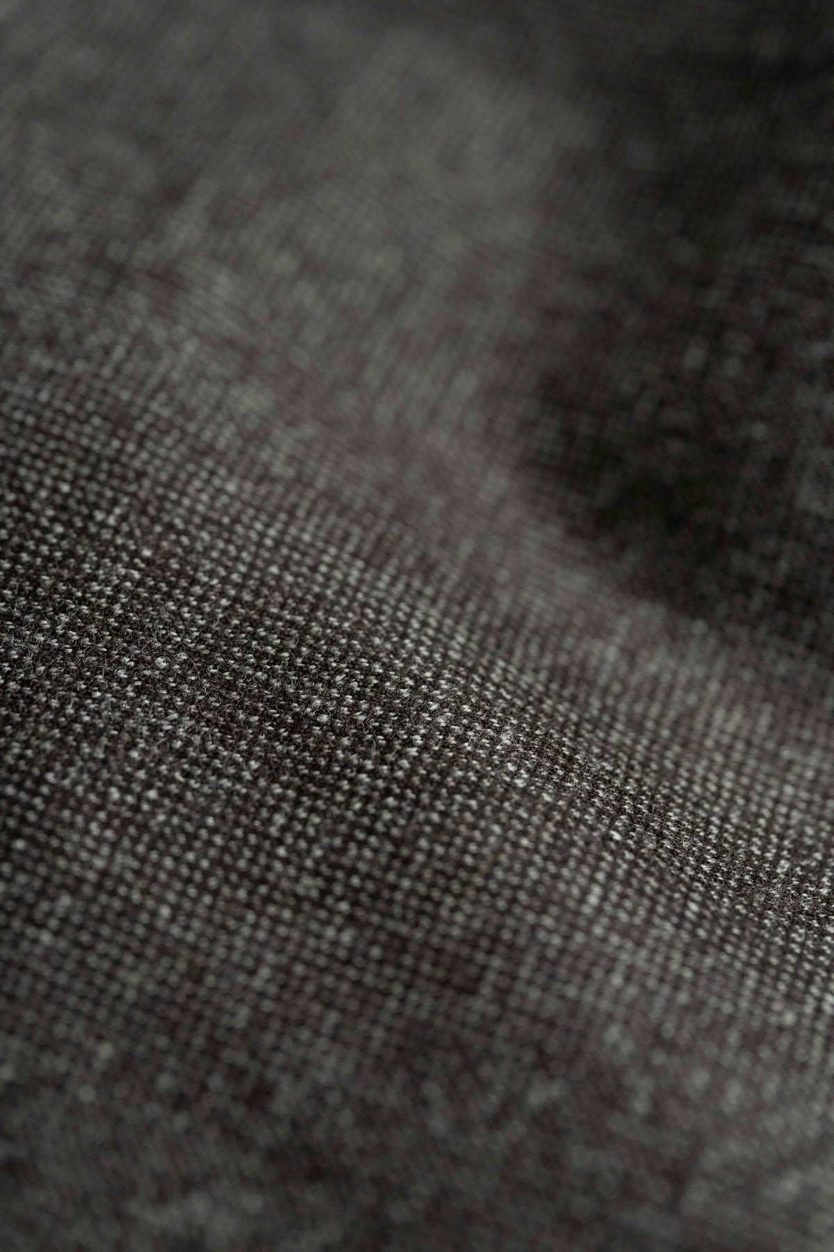Wool Flannel in Dark Taupe Pinhead -(V23751) - Yoo's Club
