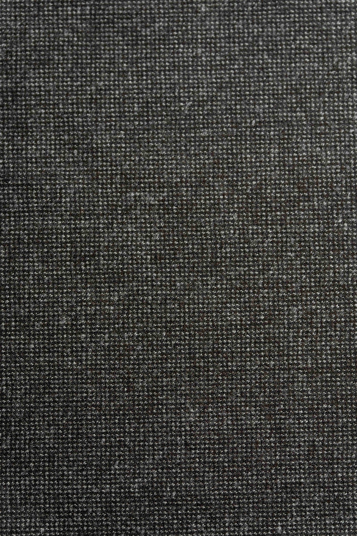 Wool Flannel in Dark Taupe Pinhead -(V23751) - Yoo's Club