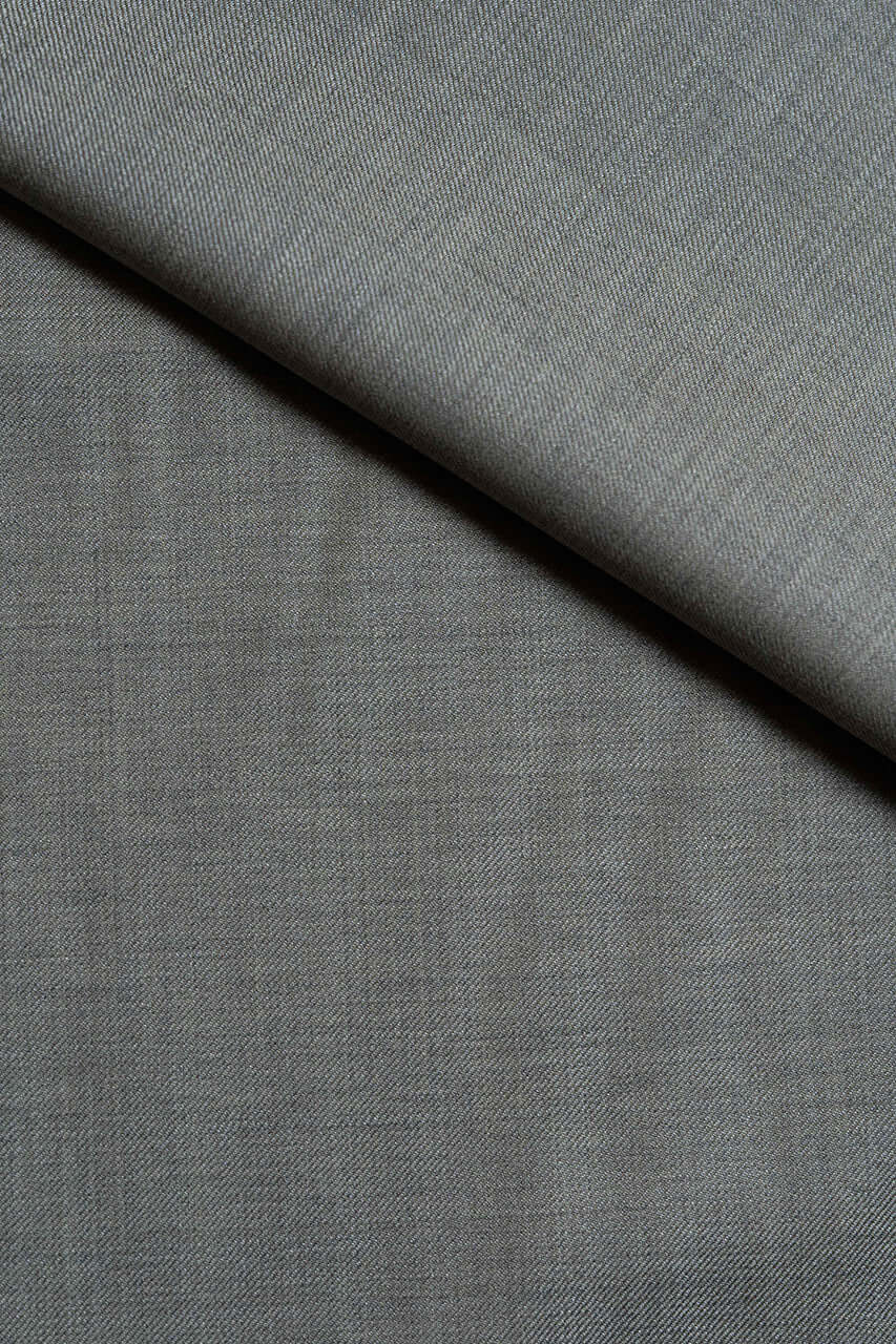 Wool & Silk Fine Suiting in Taupe Grey from Tallia Di Delfino - Yoo's Club