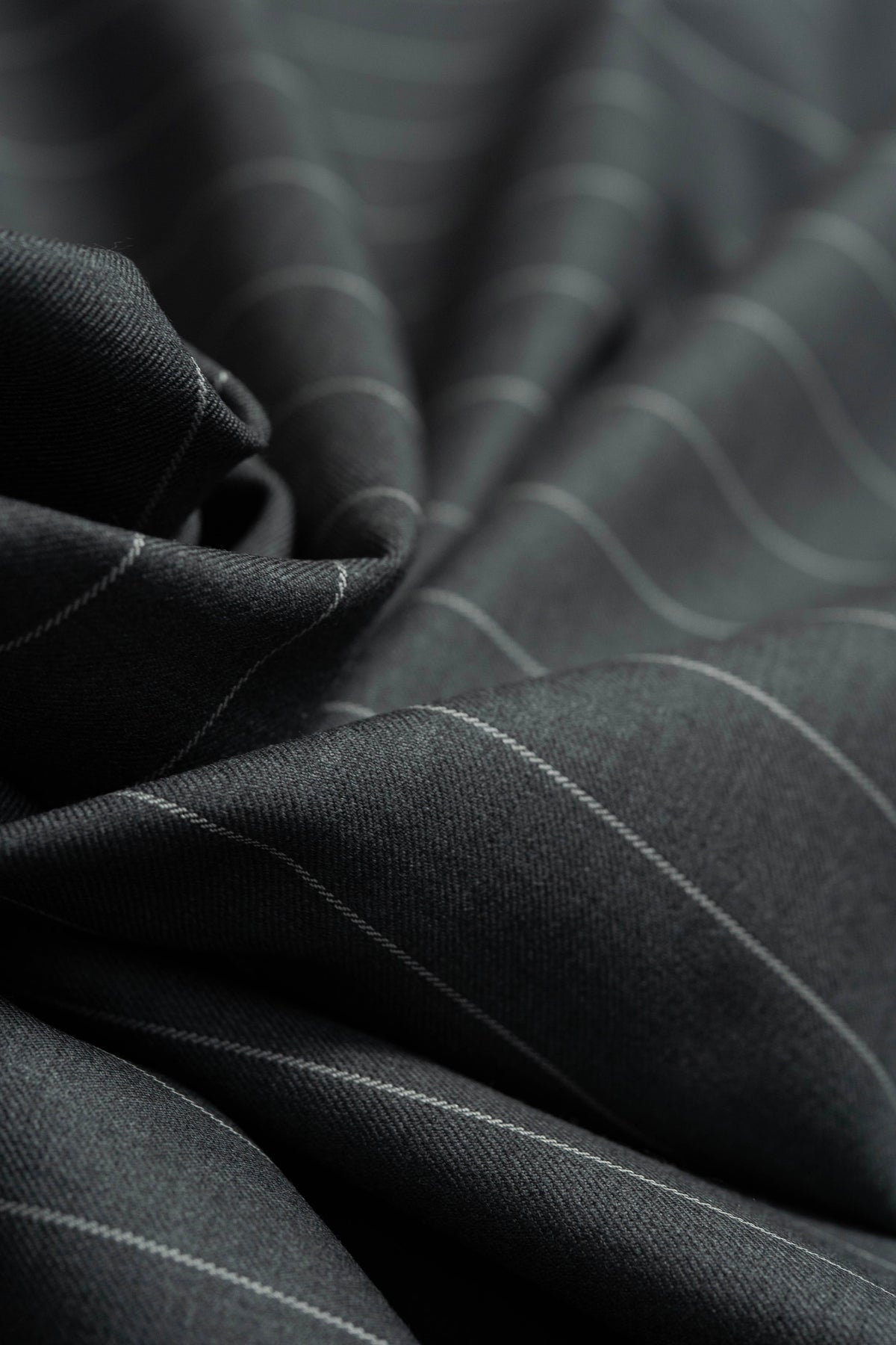 Zegna 15 Milmil 15 Middle Grey Wool Suit Fabric-3m - Yoo's Club