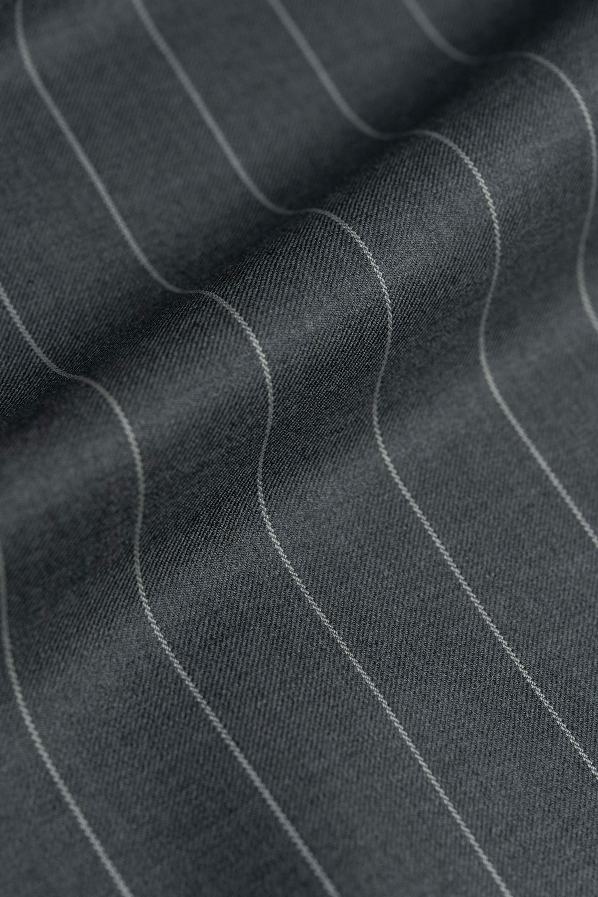 Zegna 15 Milmil 15 Middle Grey Wool Suit Fabric-3m - Yoo's Club