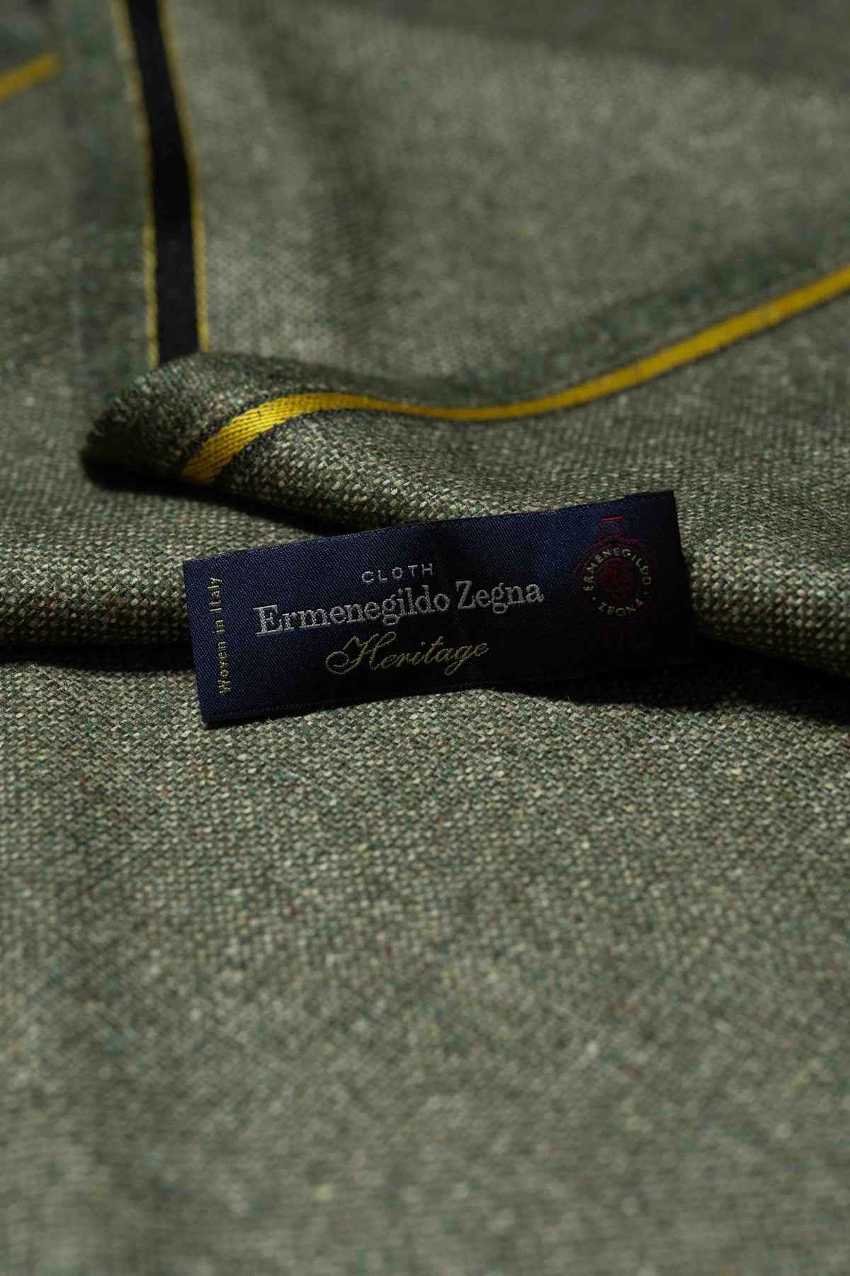 Zegna Green Cashmere Silk Suit Jacket Fabric-2.2m - Yoo's Club