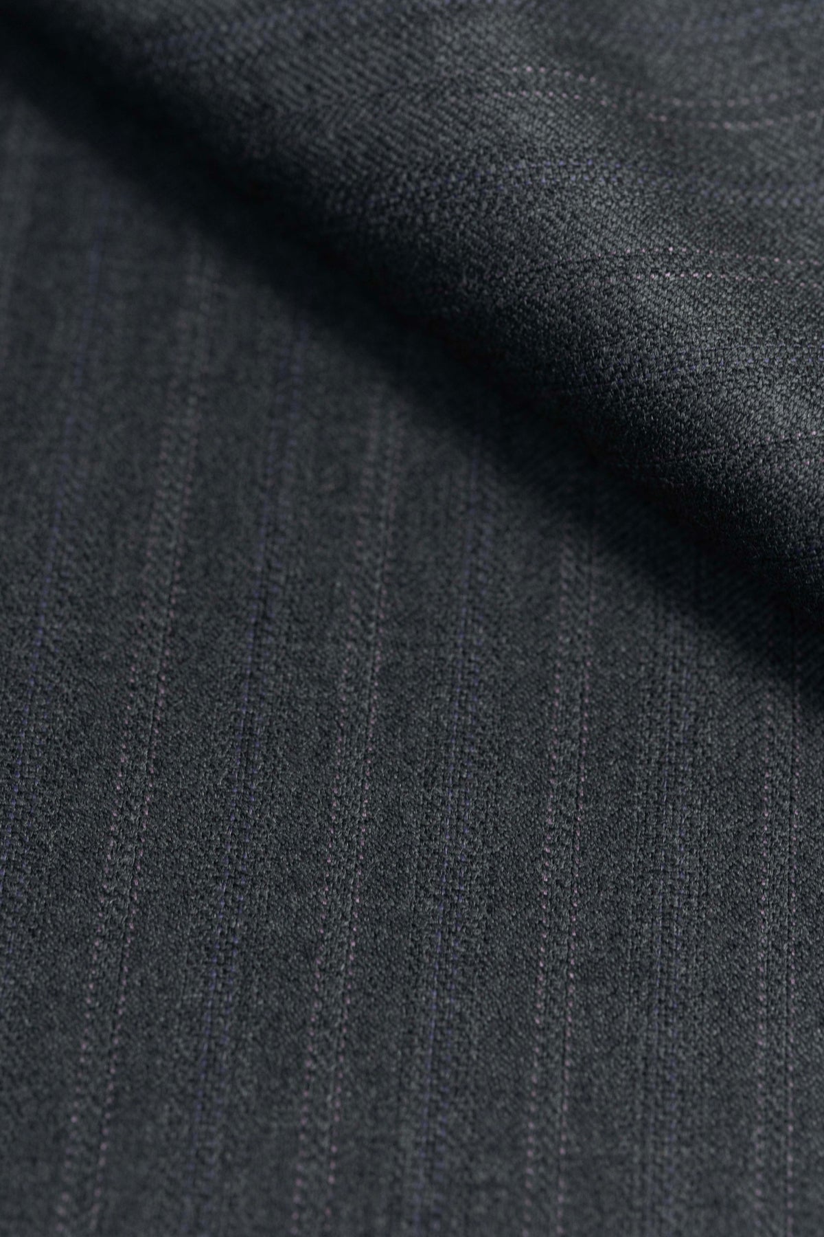 Zegna Trofeo Grey Stripe Superfine Australian Wool Suit Fabric -3.3m - Yoo's Club