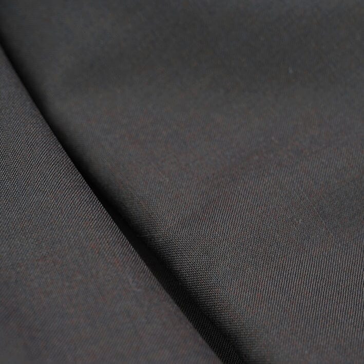 Vintage Suit Fabrics-Anglia V20134 Dark Brown Wool & Terylene-2.9m