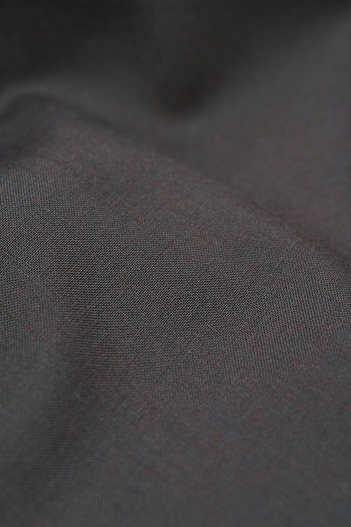 Vintage Suit Fabrics-Anglia V20134 Dark Brown Wool & Terylene-2.9m