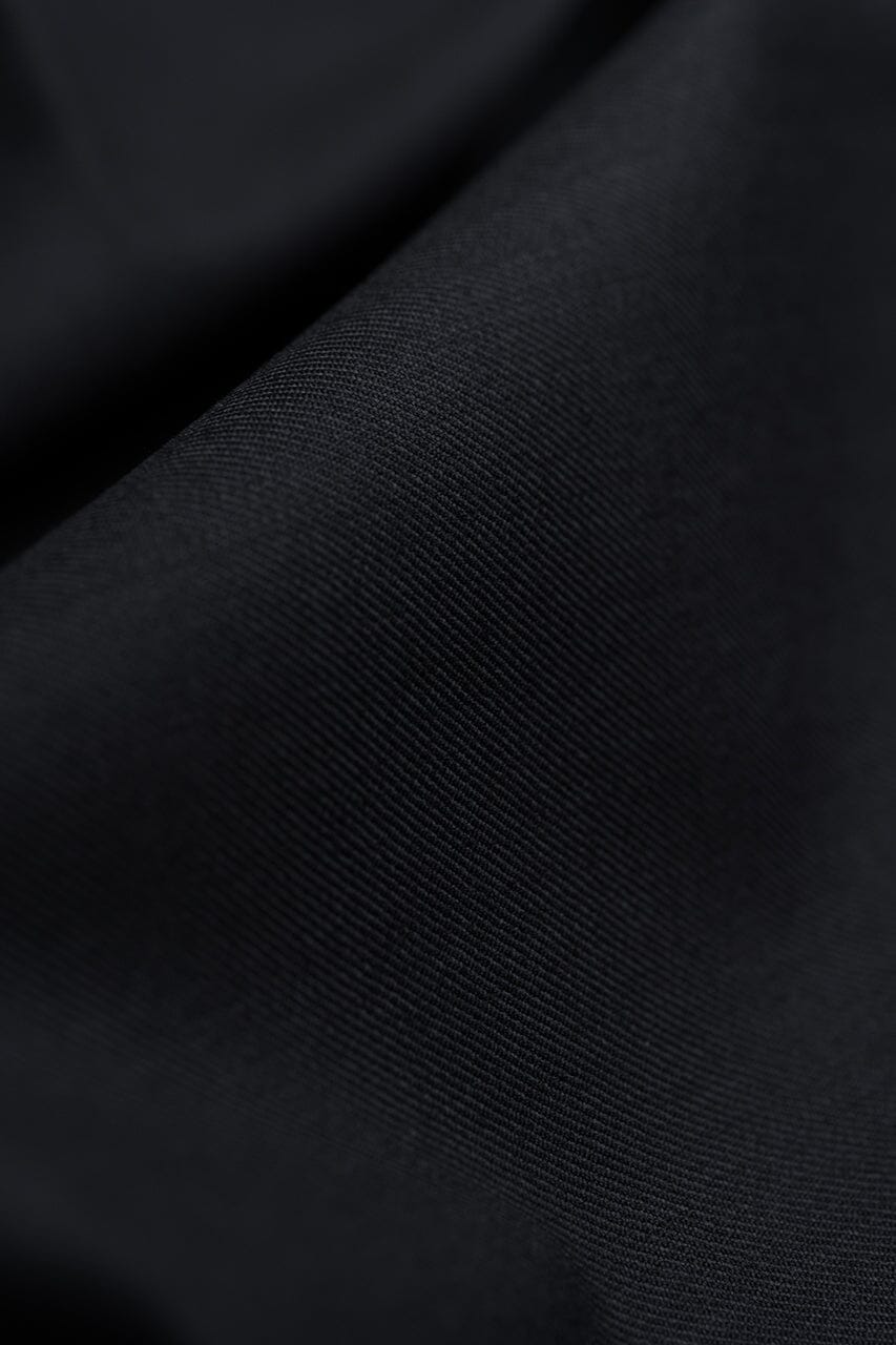 Modern Suit Fabrics-Bower Roebuck NGC38172 Bower Roebuck Black Super 120's & Cashmere for Suits