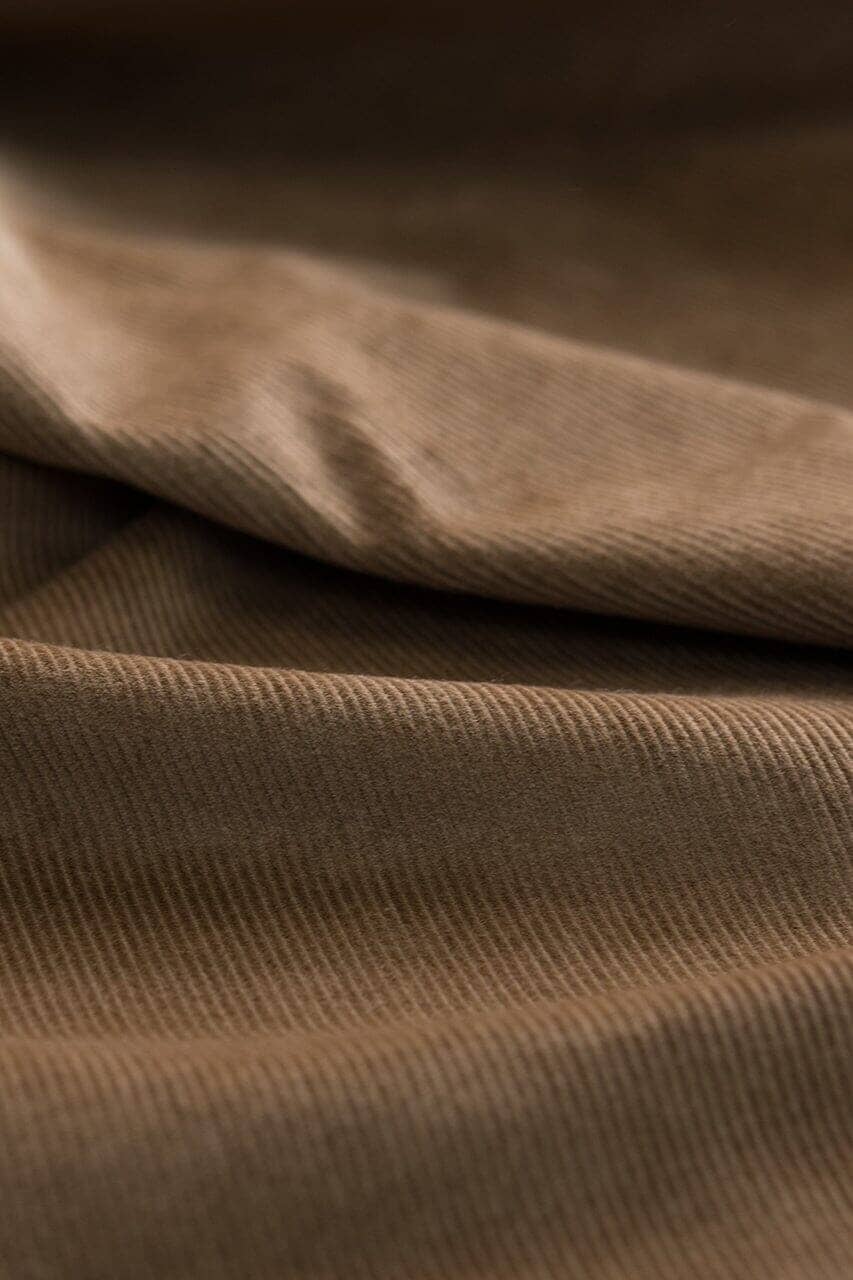 TheKhakiClub Suit Fabric-Brisbane Moss T3504 Tan 16 Wale Stretch Corduroy