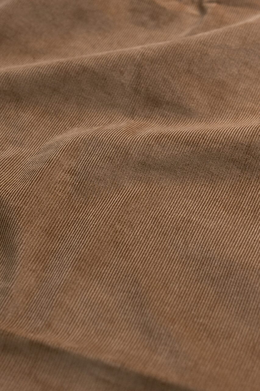 TheKhakiClub Suit Fabric-Brisbane Moss T3504 Tan 16 Wale Stretch Corduroy