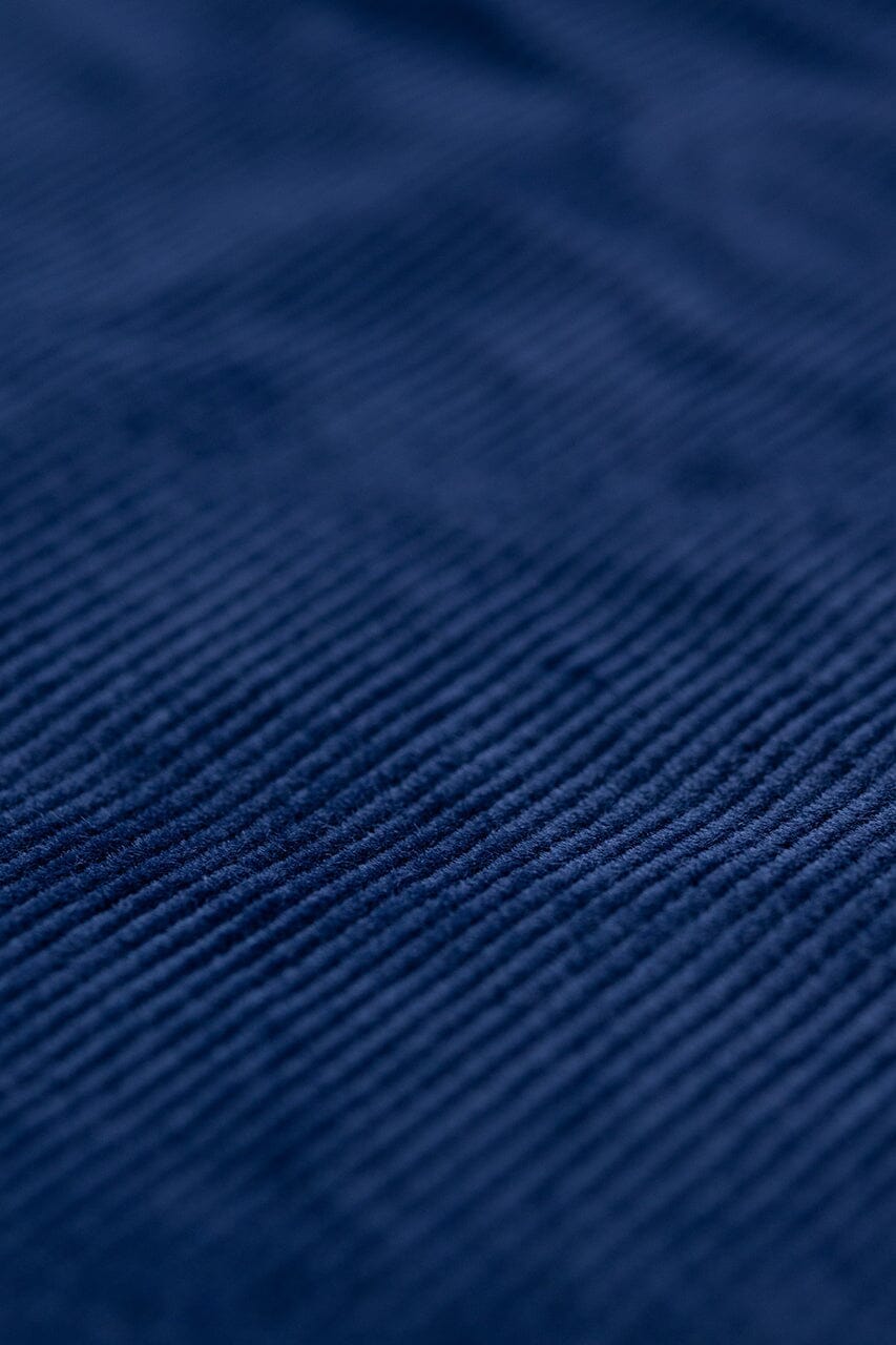 TheKhakiClub Suit Fabric-Brisbane Moss T3506 Navy 16 Wale Stretch Corduroy