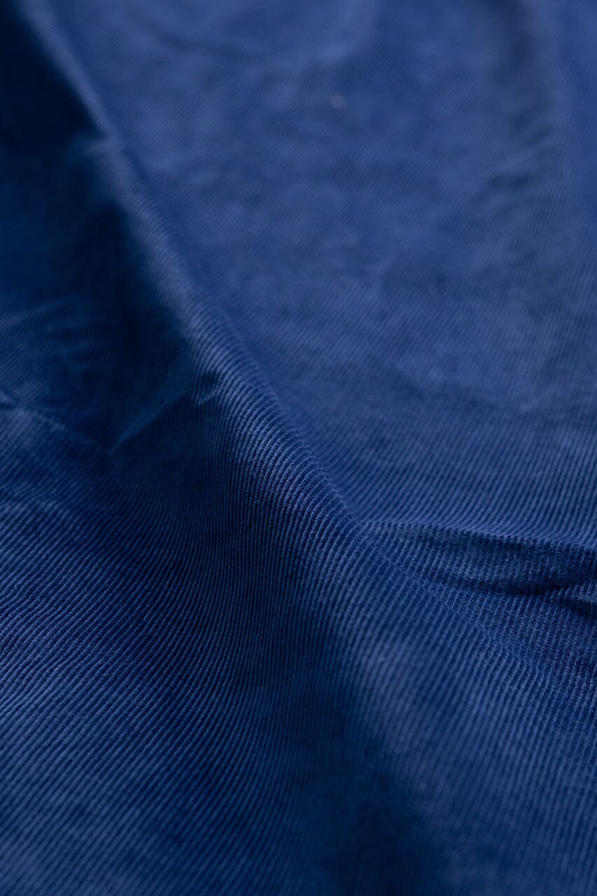 TheKhakiClub Suit Fabric-Brisbane Moss T3506 Navy 16 Wale Stretch Corduroy