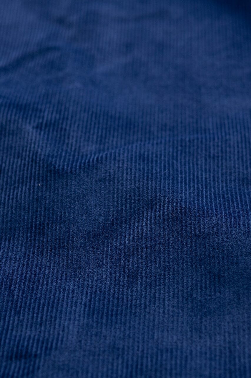 TheKhakiClub Suit Fabric-Brisbane Moss T3506 Navy 16 Wale Stretch Corduroy