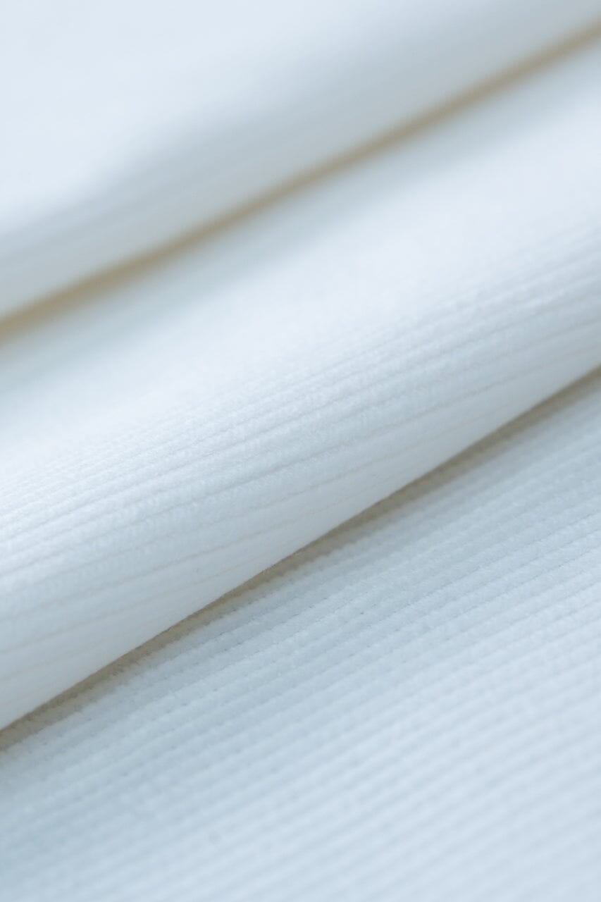 TheKhakiClub Suit Fabric-Brisbane Moss T3601 White 11 Wale Needlecord