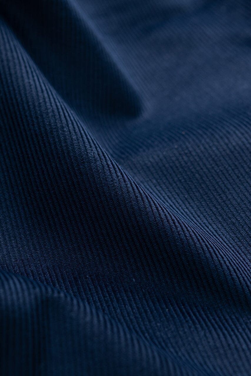 TheKhakiClub Suit Fabric-Brisbane Moss T3606 Dark Navy 11 Wale Needlecord