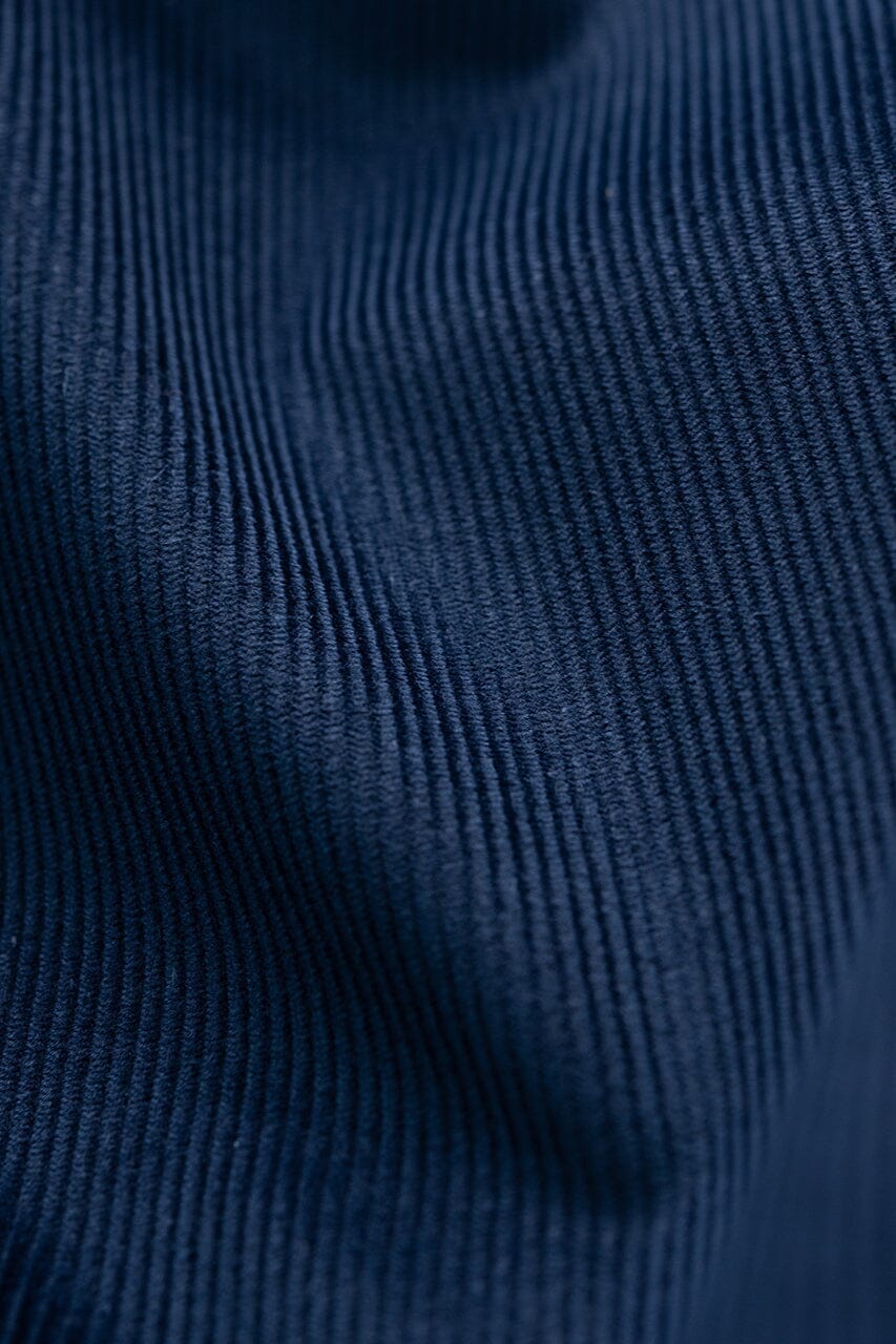 TheKhakiClub Suit Fabric-Brisbane Moss T3606 Dark Navy 11 Wale Needlecord