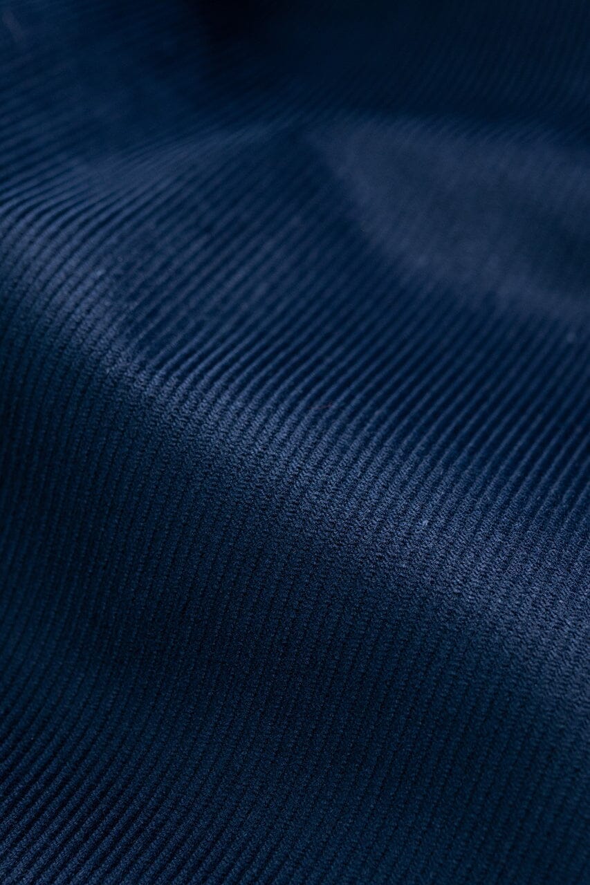 TheKhakiClub Suit Fabric-Brisbane Moss T3606 Dark Navy 11 Wale Needlecord