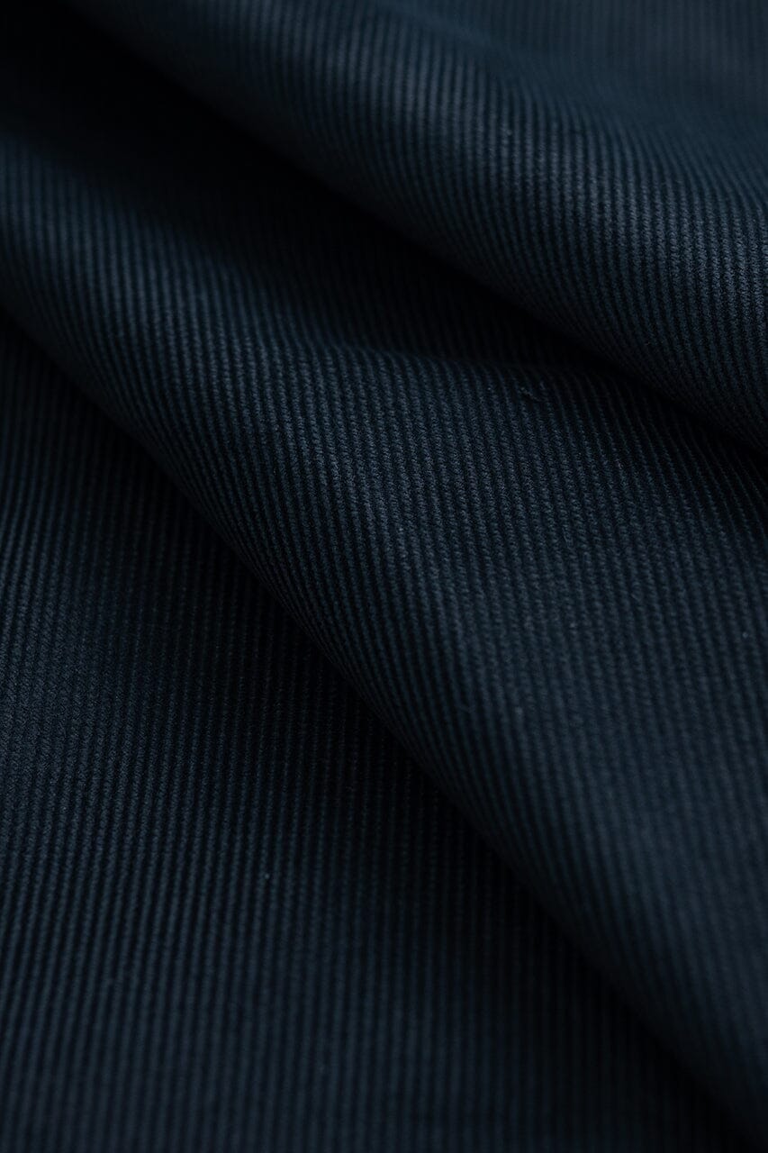 TheKhakiClub Suit Fabric-Brisbane Moss T3607 Black 11 Wale Needlecord