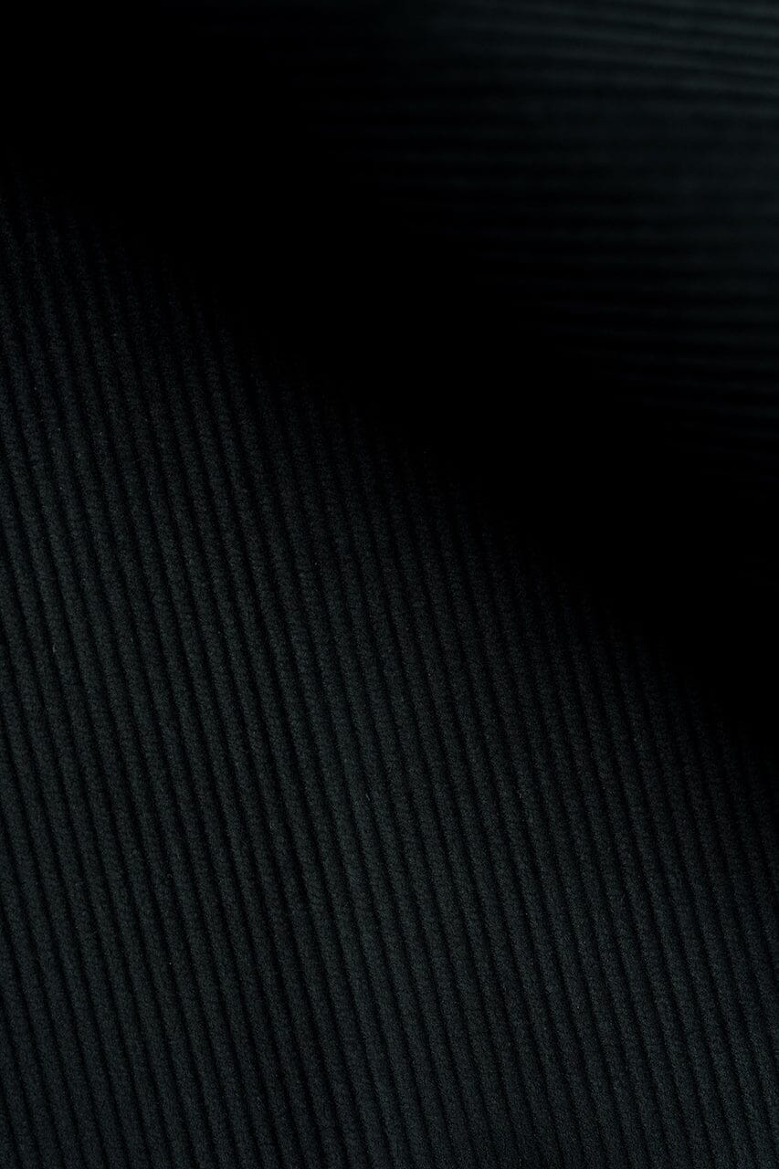 LaGondola Suit Fabric-Brisbane Moss T3808 Brisbane Moss 10 Wale Black Cotton Corduroy