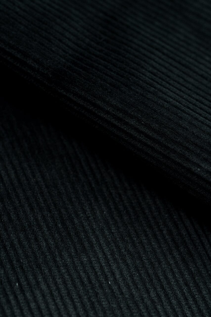 LaGondola Suit Fabric-Brisbane Moss T3808 Brisbane Moss 10 Wale Black Cotton Corduroy