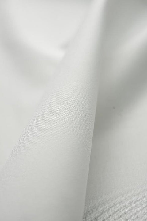 C4401 Pure White Oxford Shirting (Price per 0.25m) Shirting Gondola