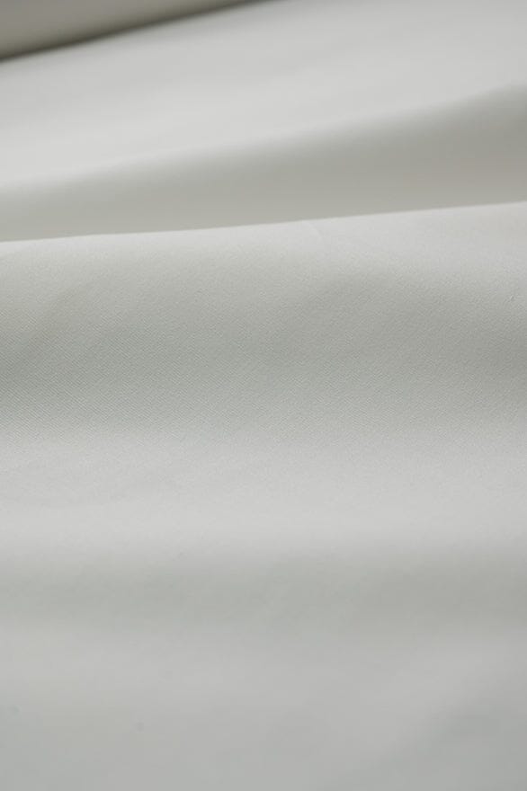 Shirt Fabrics-Canclini GC2010 Canclini Pure White Baby Corduroy Shirting