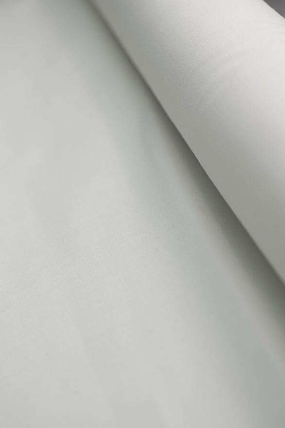 Shirt Fabrics-Canclini GC2010 Canclini Pure White Baby Corduroy Shirting
