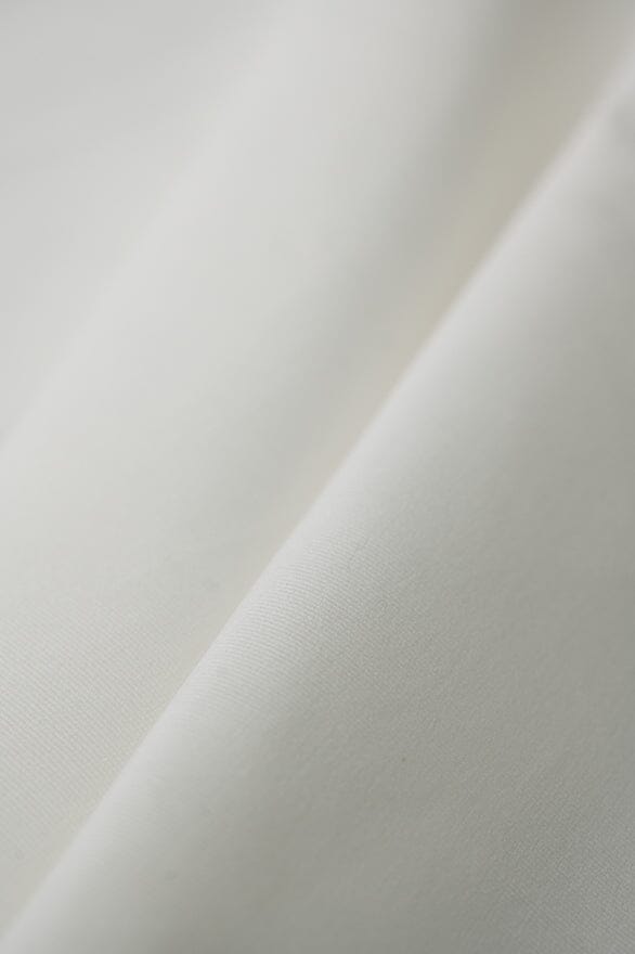 Shirt Fabrics-Canclini GC2010 Canclini Pure White Baby Corduroy Shirting