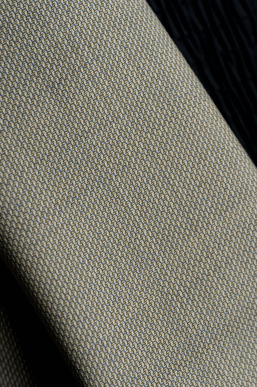 Vintage Suit Fabrics-CERRUTI 1881 V23518 Cerruti 1881 Bule Green Wool Suiting -3m