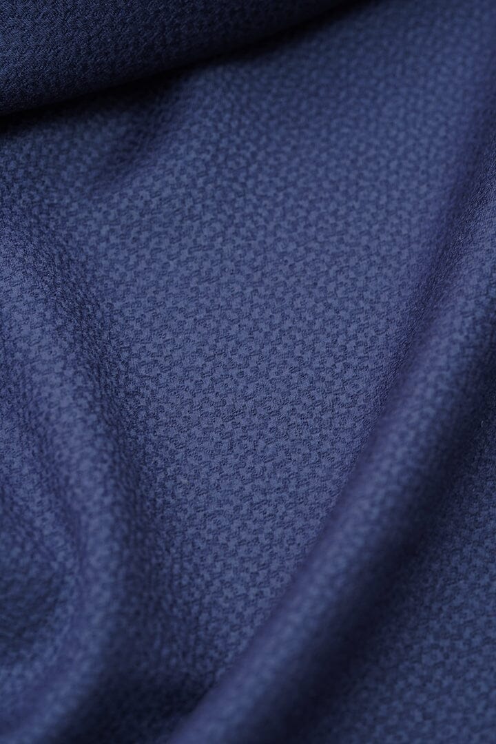 Vintage Suit Fabrics-Dormeuil V10485 Dormeuil Fancy Navy Jacketing-2.3m