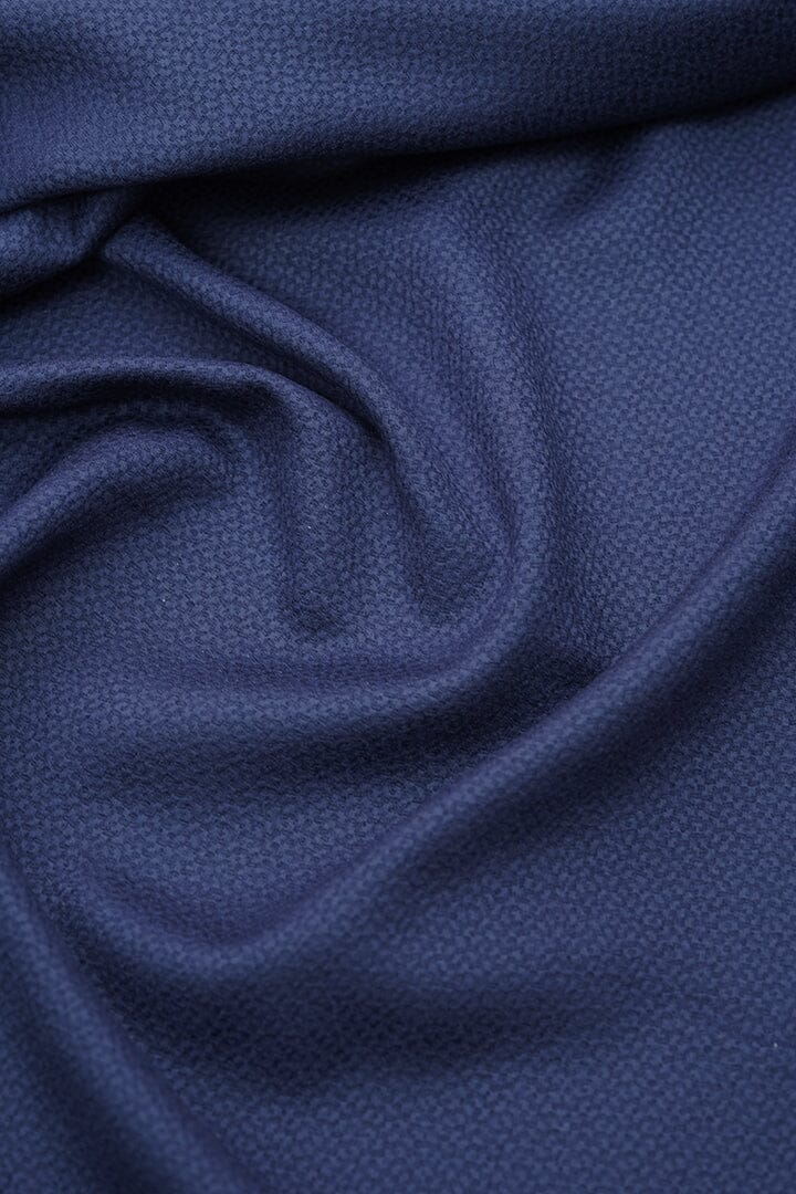 Vintage Suit Fabrics-Dormeuil V10485 Dormeuil Fancy Navy Jacketing-2.3m