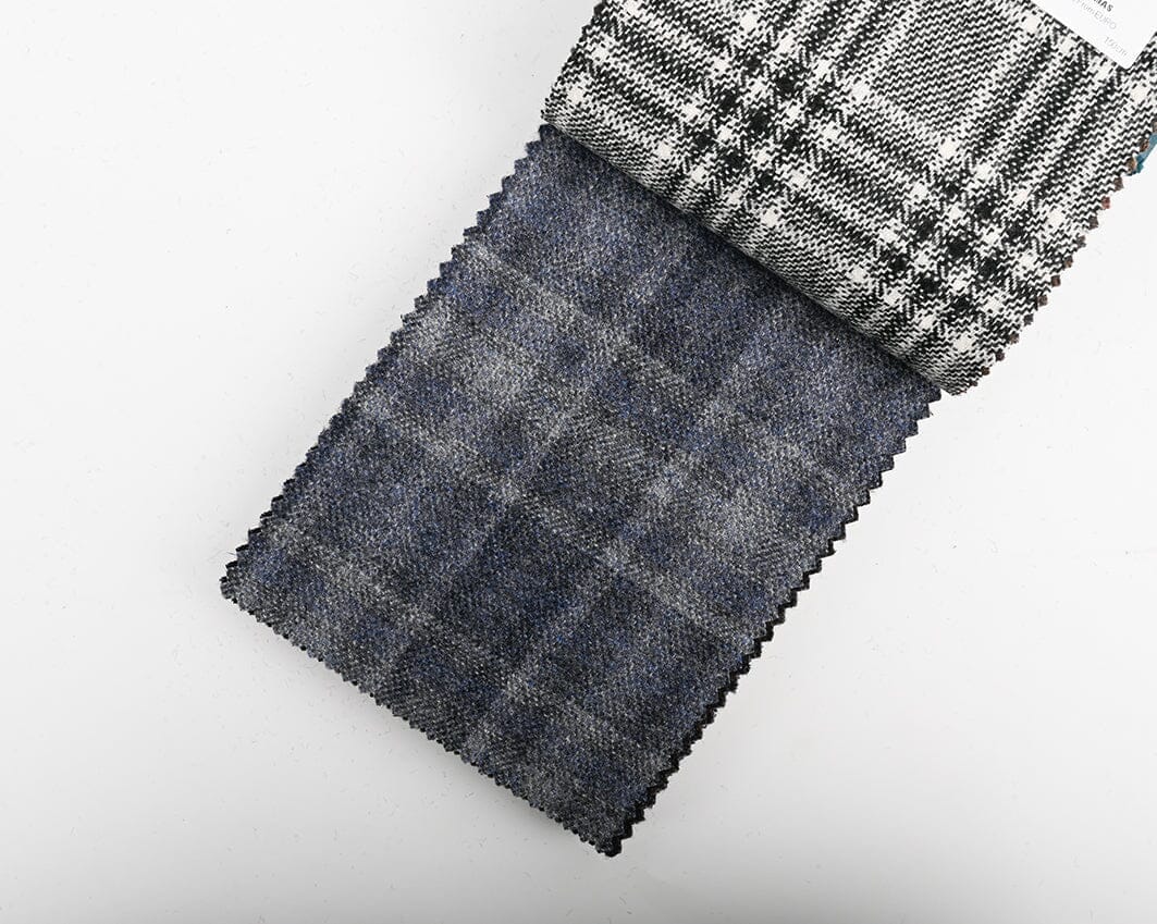 LaGondola Suit Fabric-E.Thomas GC30518 E.Thomas Wool & Cashmere Jacketing